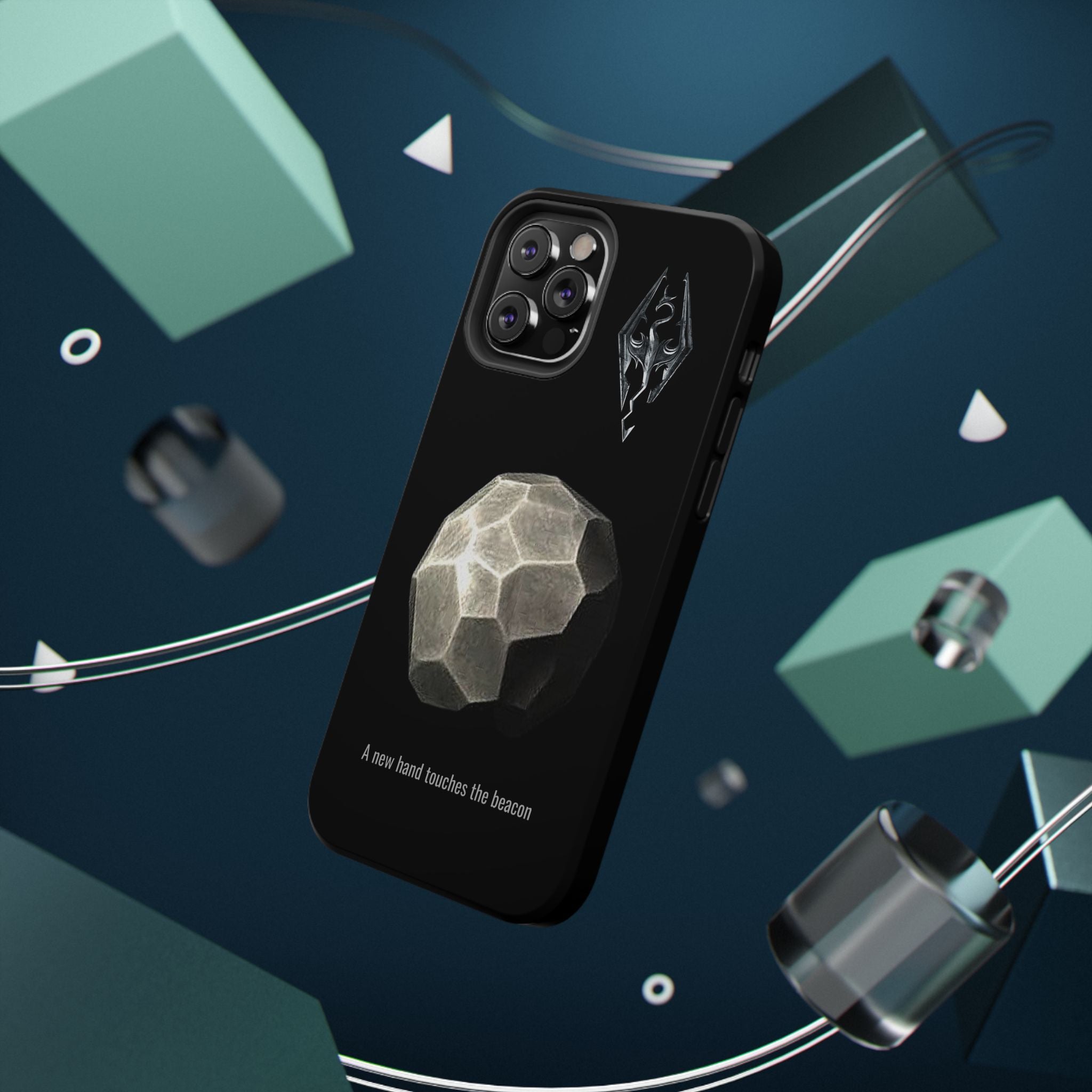 Dragonborn Meridias beacon, A new hand touches the beacon Impact-Resistant Cases