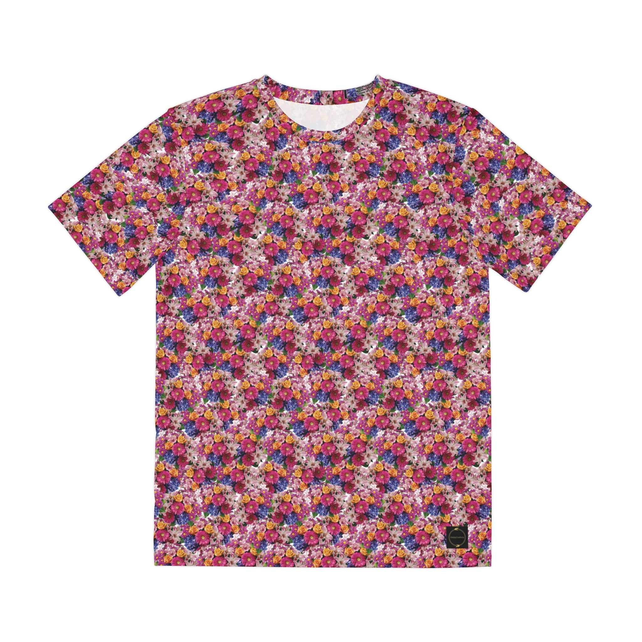 Fabled Fashion Flowerprint series multicolour Men's Polyester Tee (AOP)