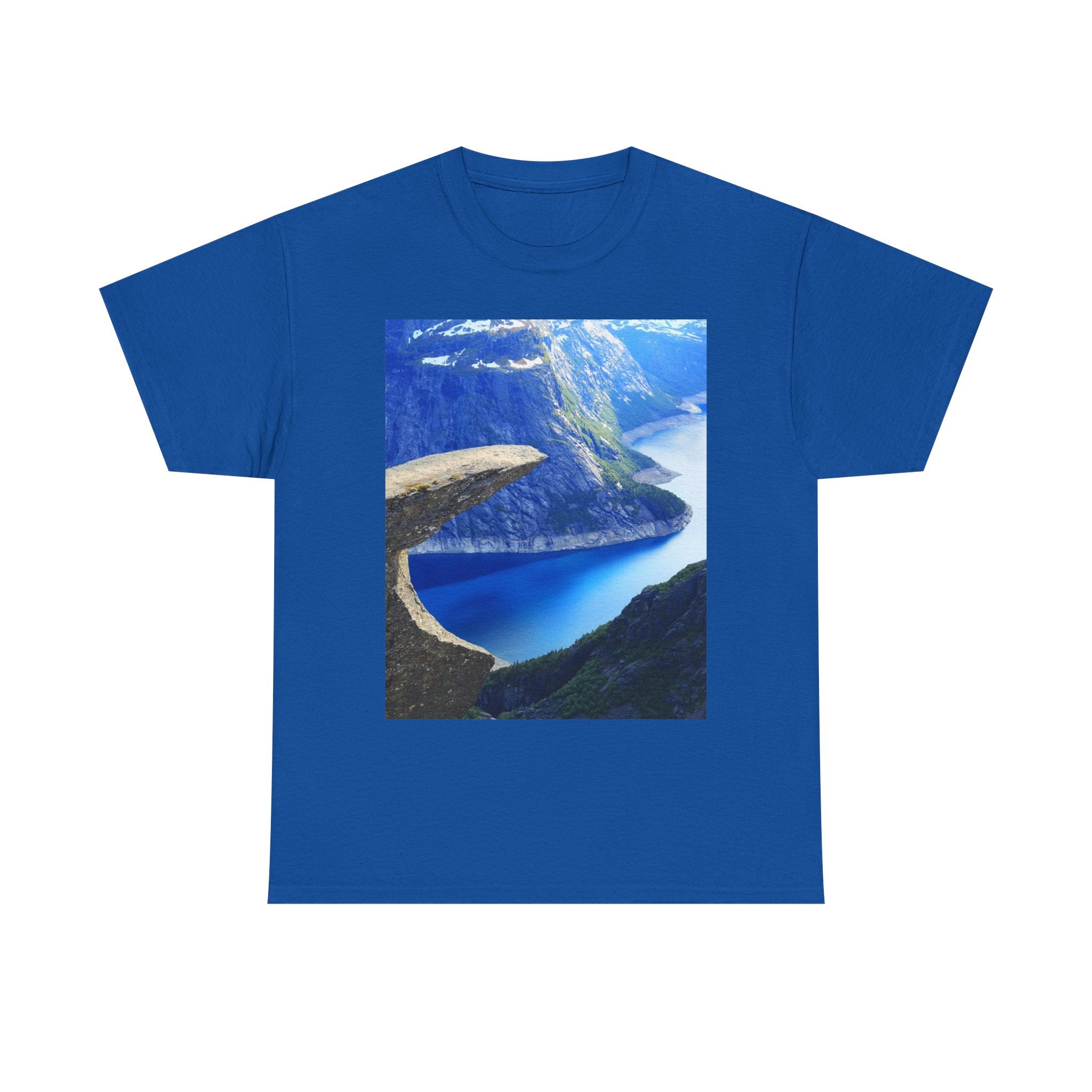 Trolltunga Tee Shirt - Unisex Heavy Cotton