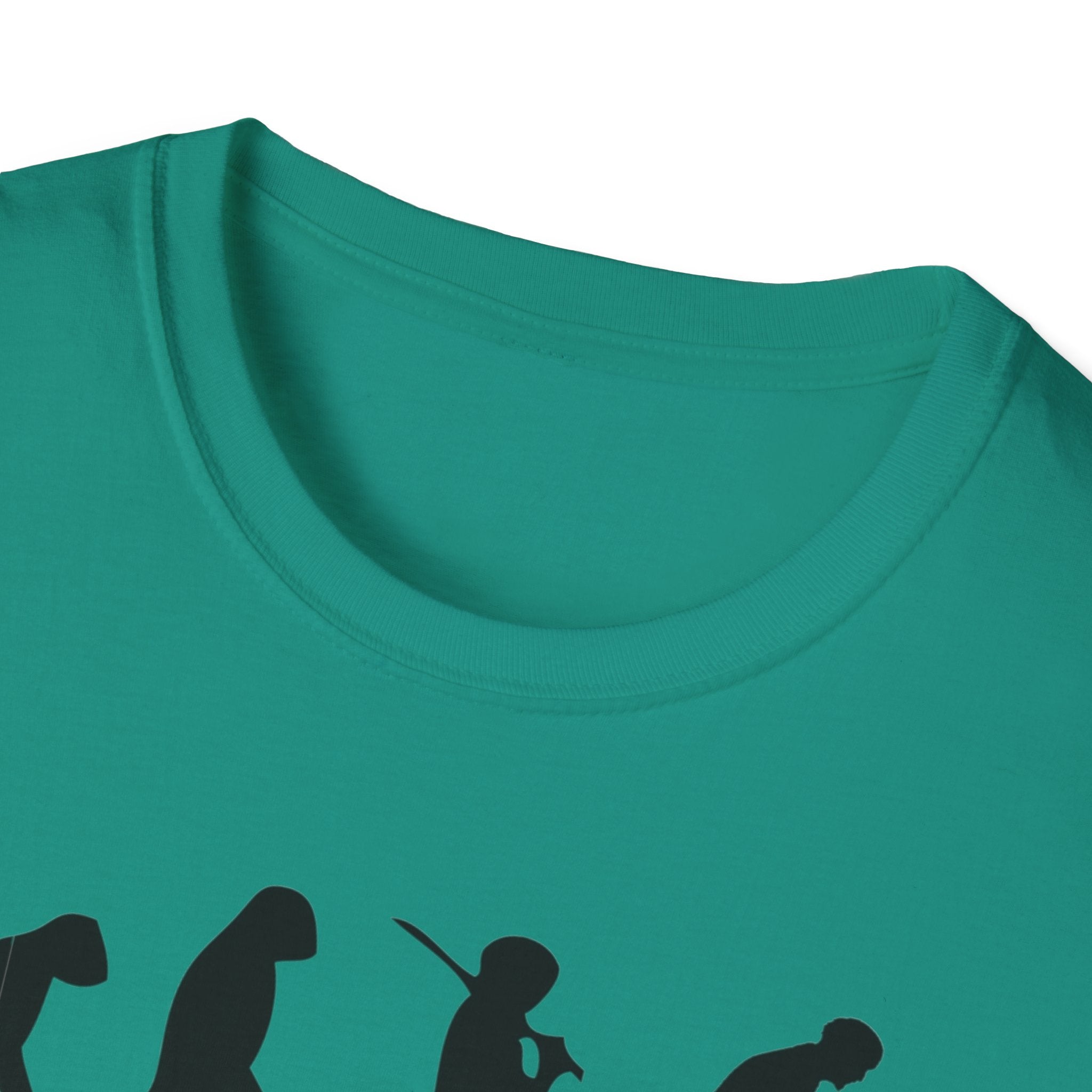 Cat Lover evolution Unisex Softstyle T-Shirt