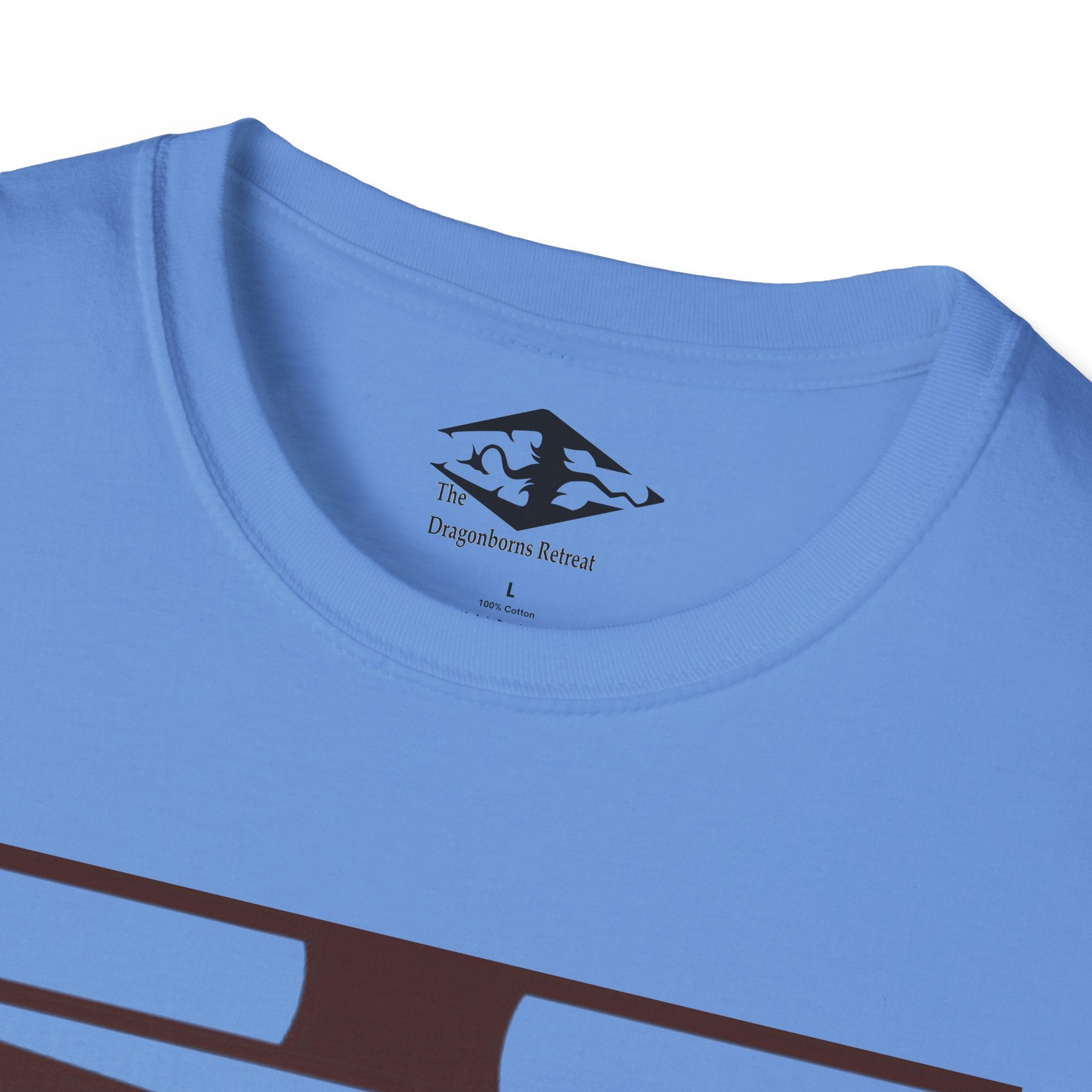 Travel Backgammon Board Unisex Softstyle T-Shirt (pieces not included)