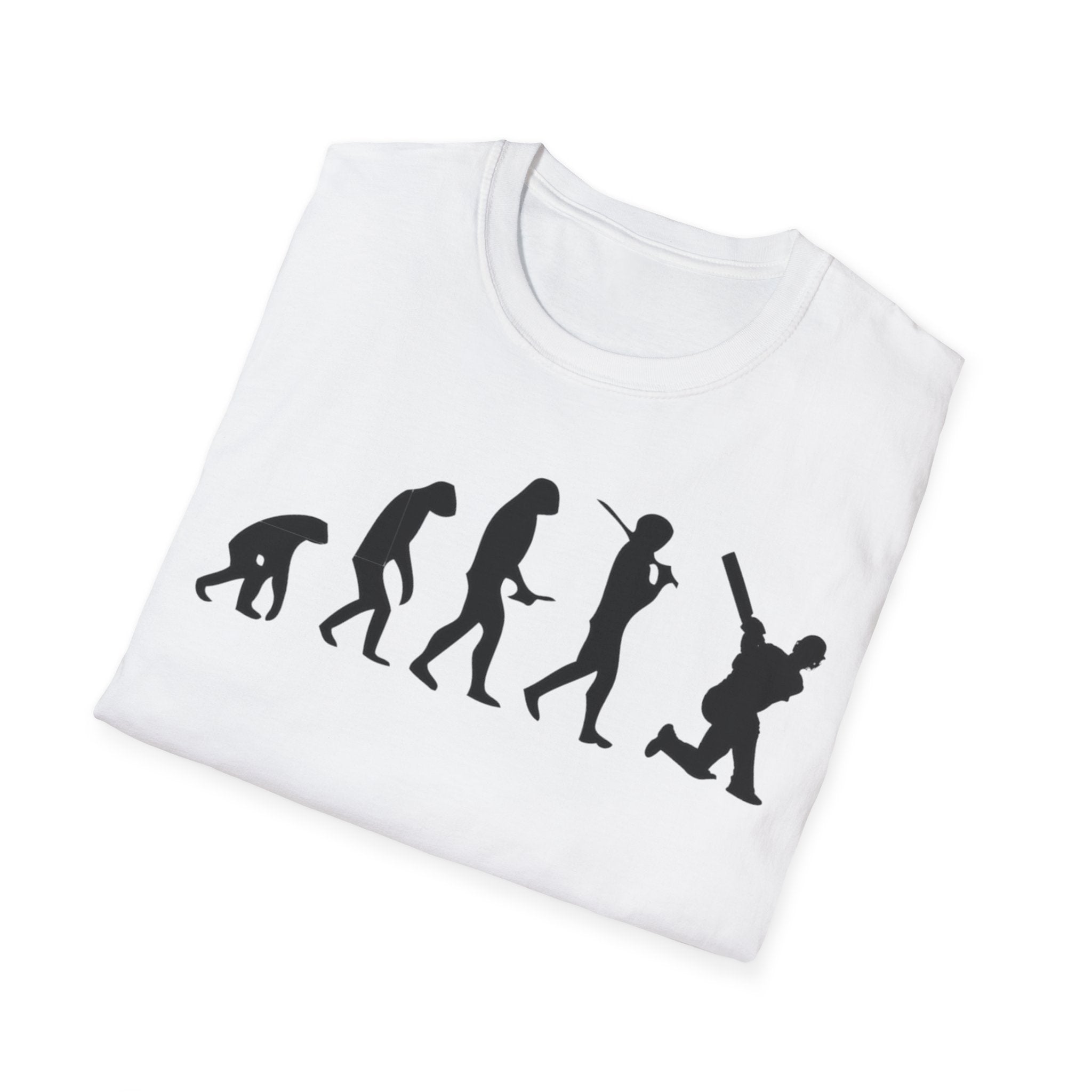 Cricket evolution Unisex Softstyle T-Shirt