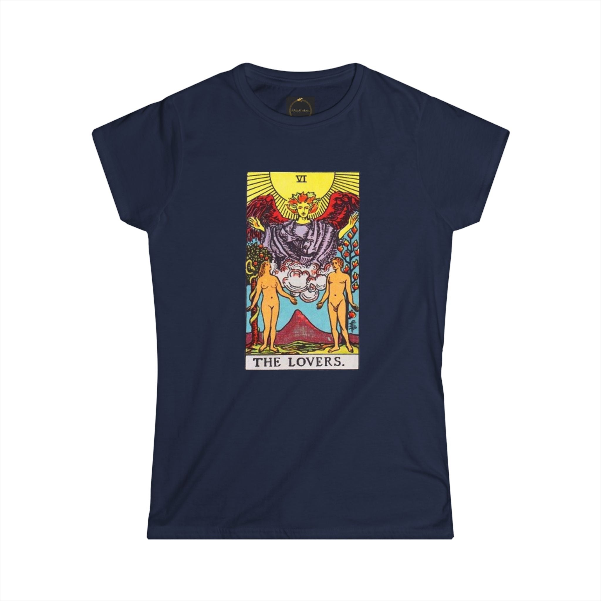 Women's Tee - Tarot Card The Lovers - Spirituality Shirt