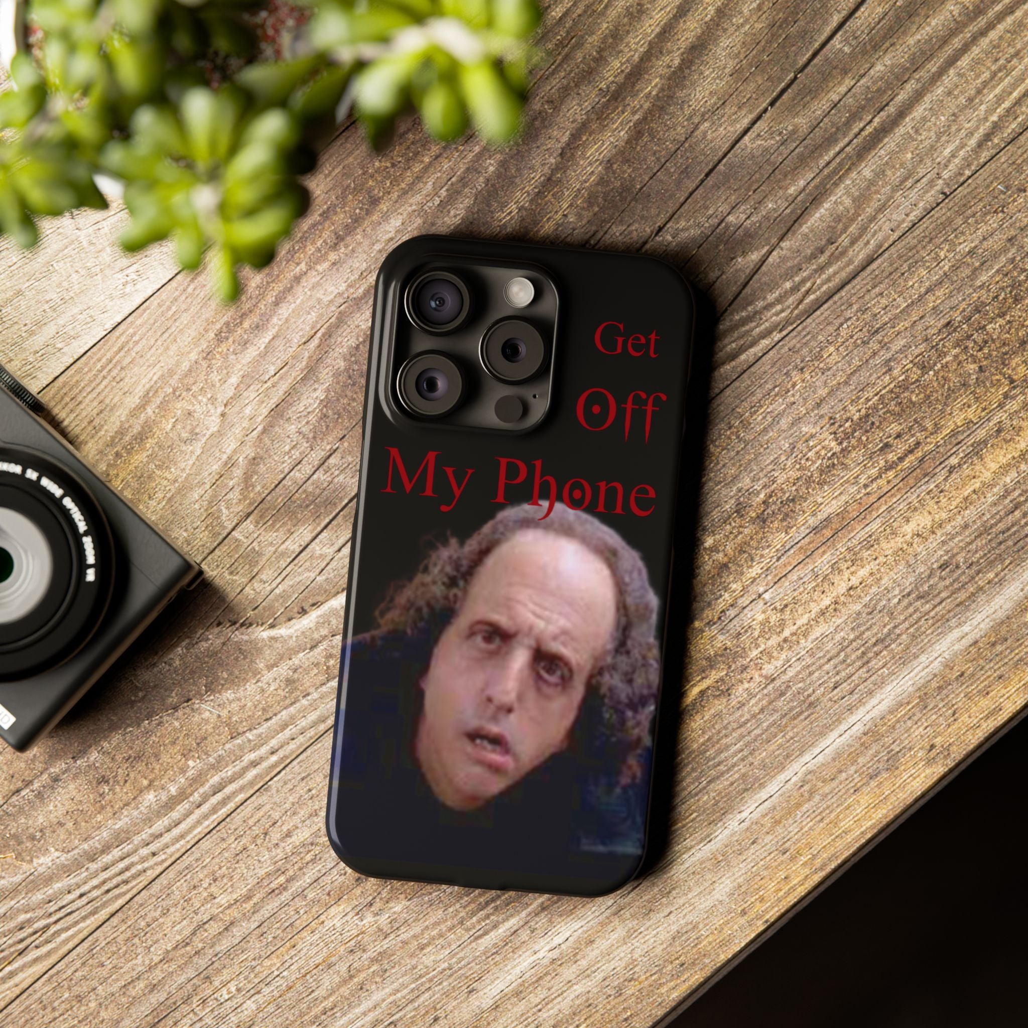 Get Off My Phone! Funny Slim Phone Case