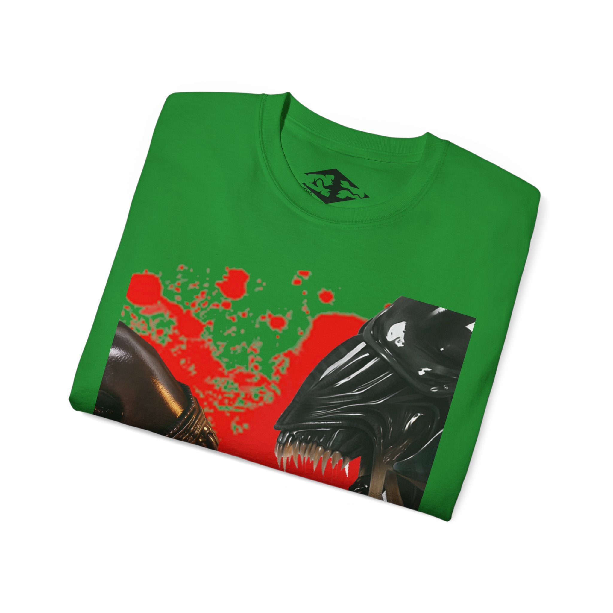 Aliens 'Love at first bite' Funny Unisex Ultra Cotton Tee
