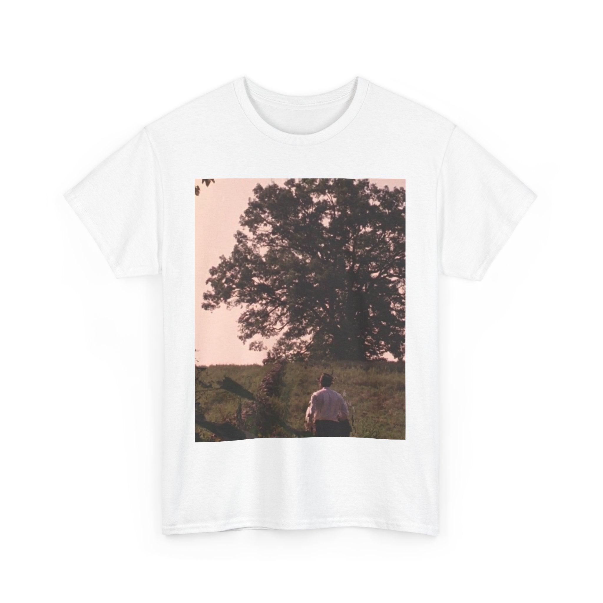 Red at the tree shawshank inspired Unisex Heavy Cotton Tee.