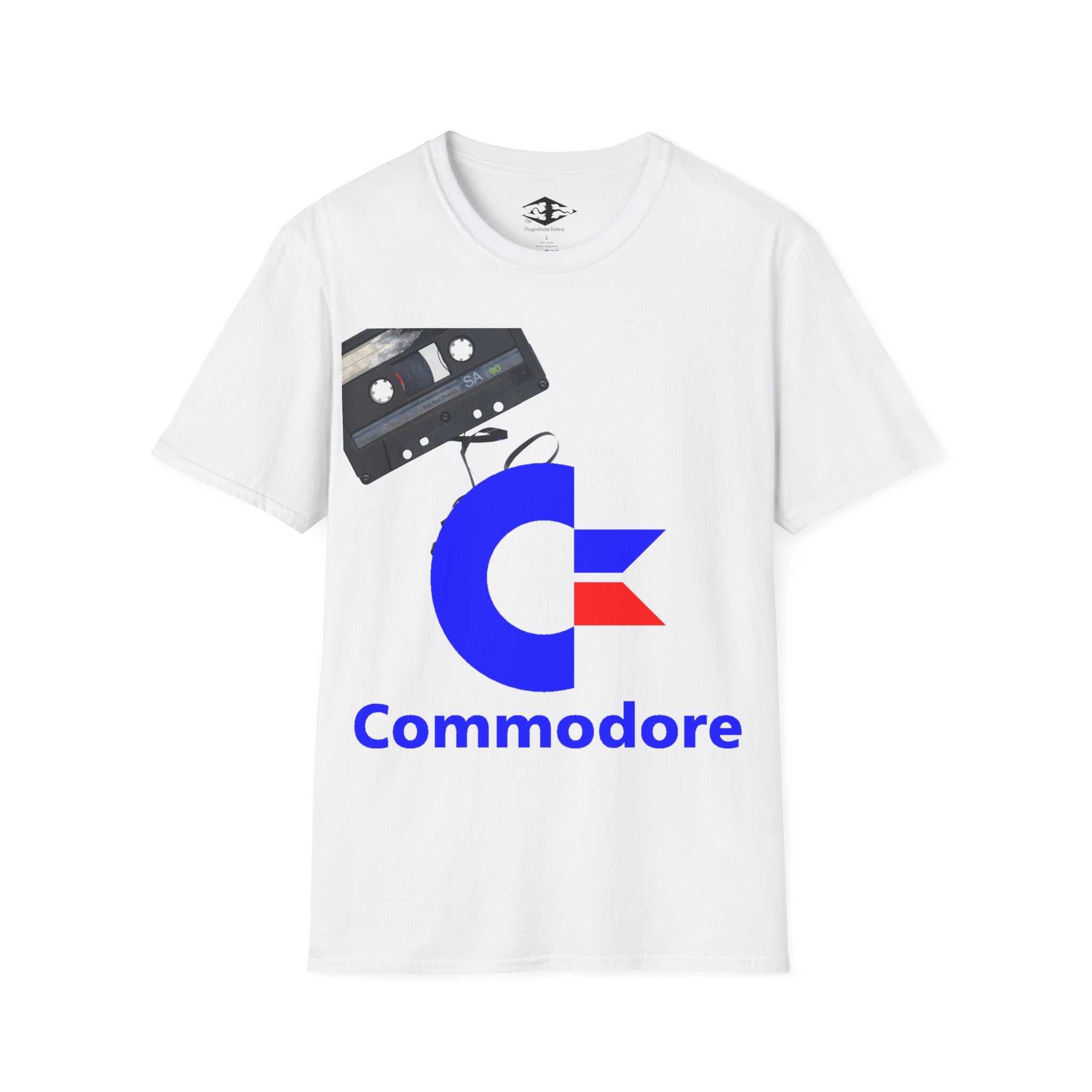 Retro Gamers Commodore 64 Unisex Softstyle funny T-Shirt