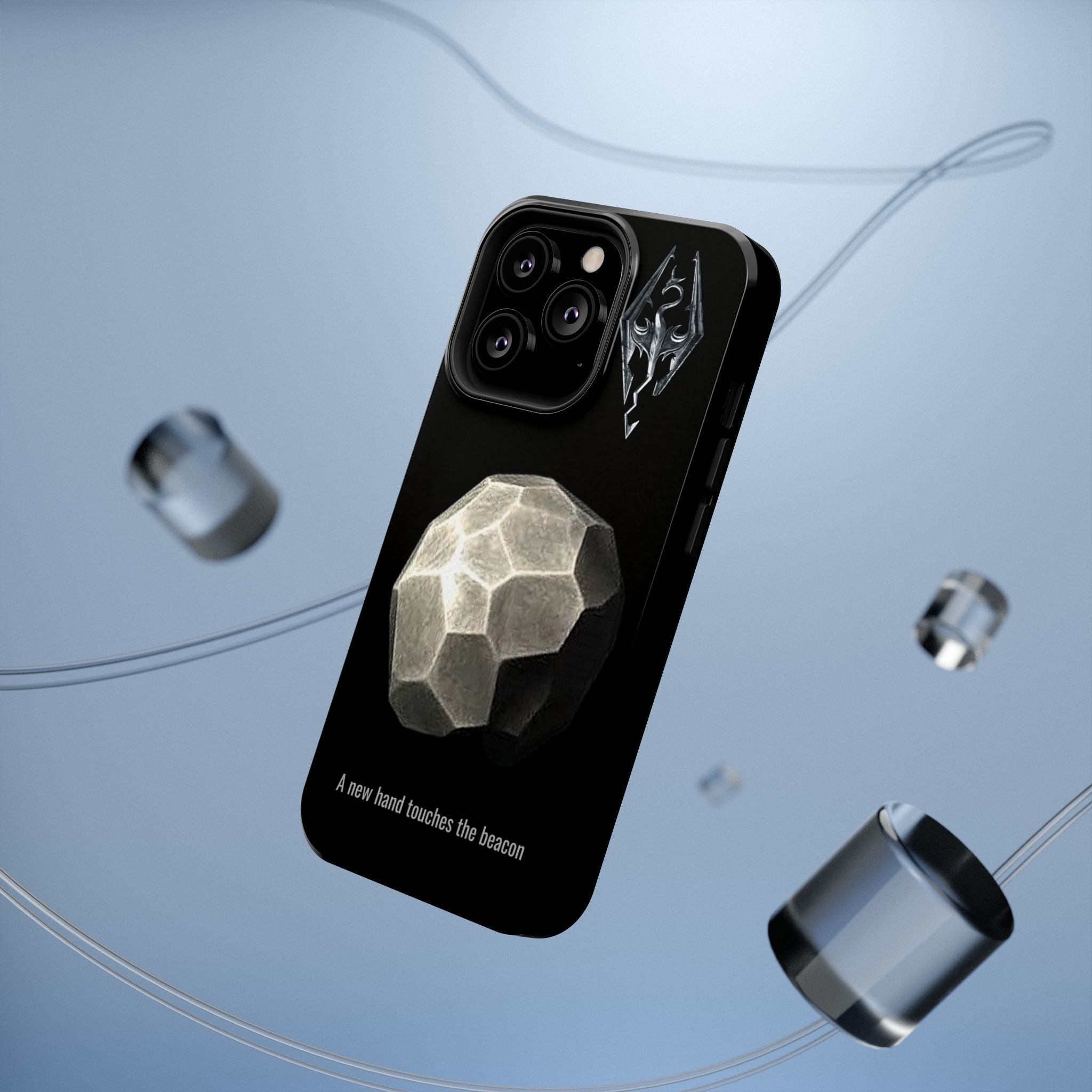 Dragonborn Meridias beacon, A new hand touches the beacon Impact-Resistant Cases