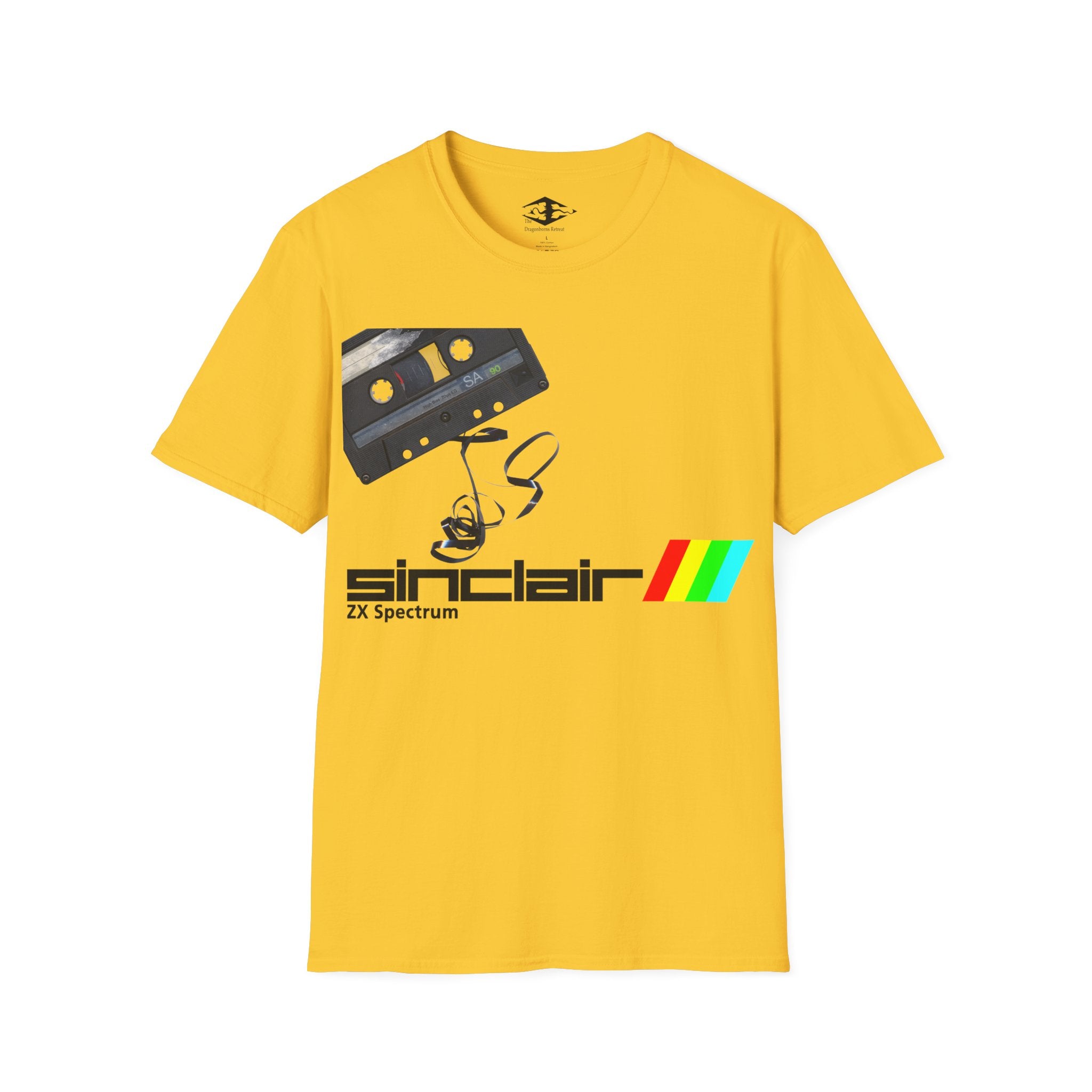 Retro Gamers ZX Spectrum Unisex Softstyle funny T-Shirt