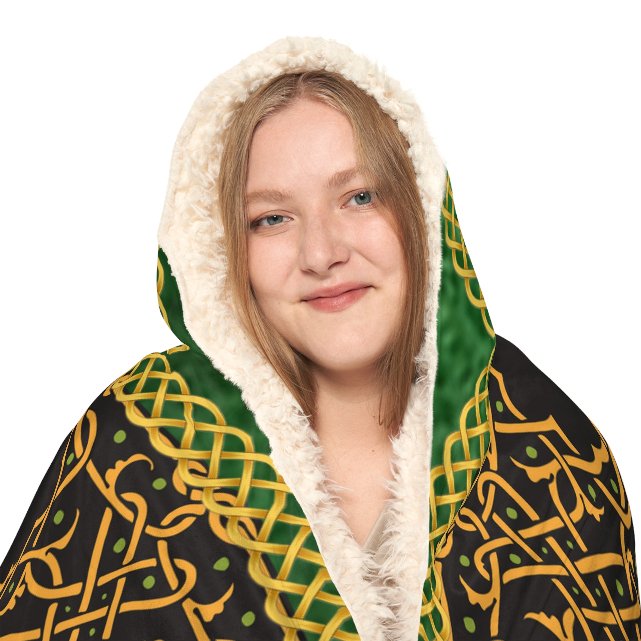 Lord of the Rings Inspired Hobbit shawl Snuggle Blanket