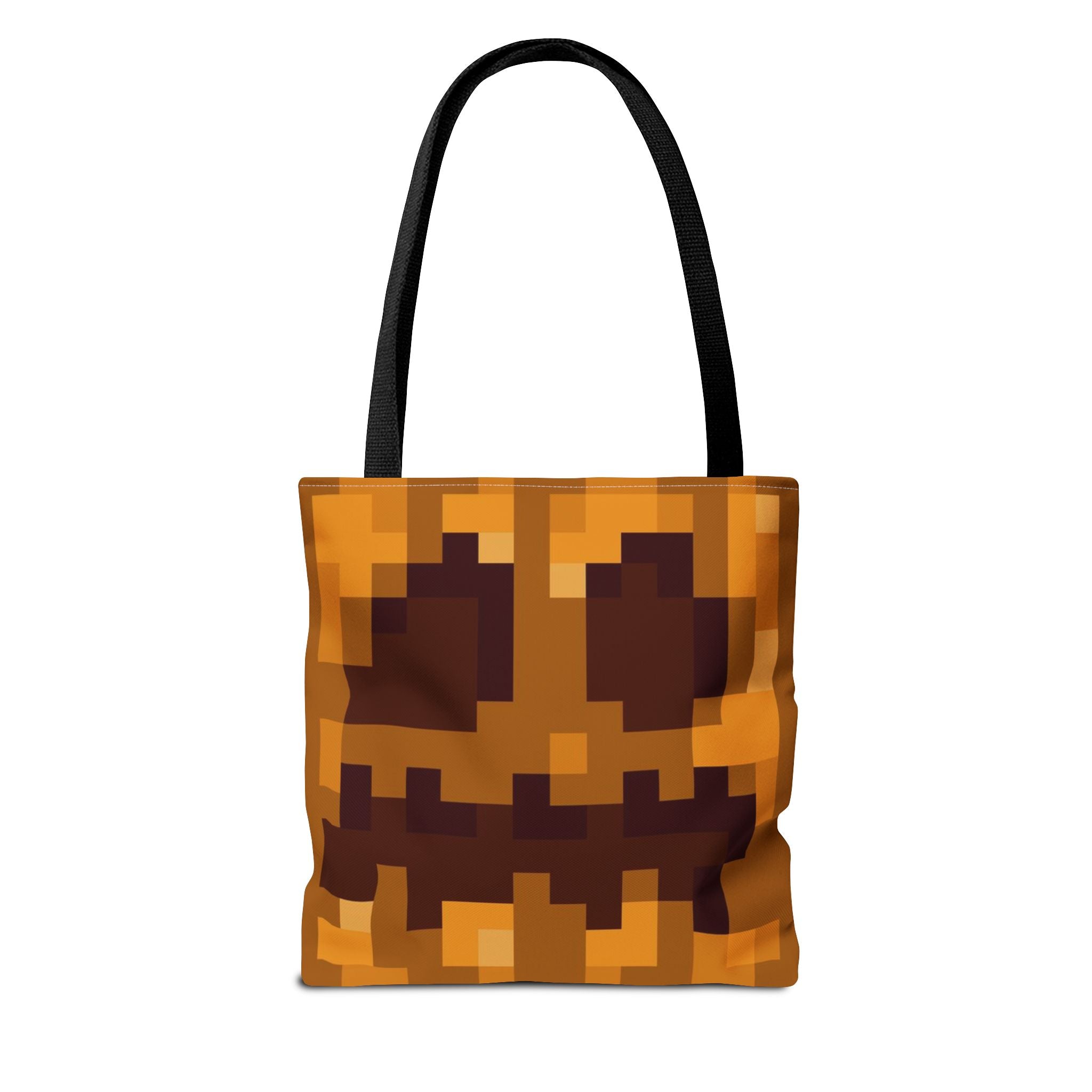 Minecraft Jack O Lantern inspired pumpkin Tote Bag (AOP) Perfect for  Halloween