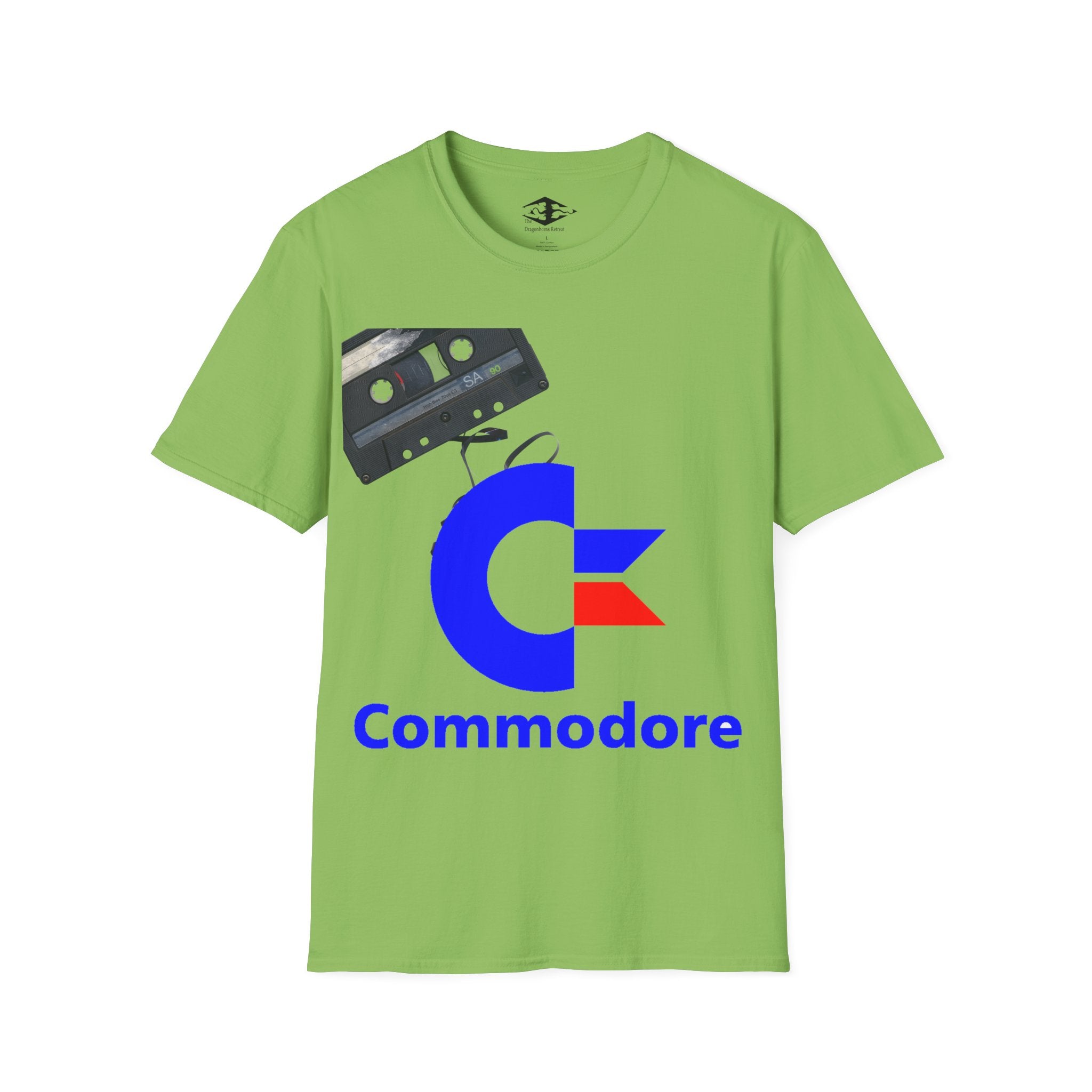 Retro Gamers Commodore 64 Unisex Softstyle funny T-Shirt