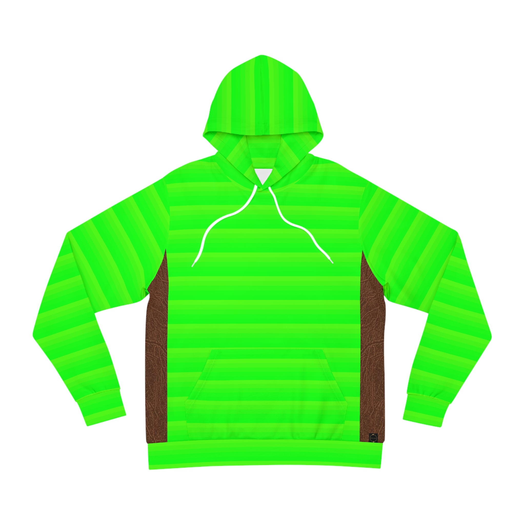 Fabled Fashion HI VIS Green Unisex Hoodie (AOP)