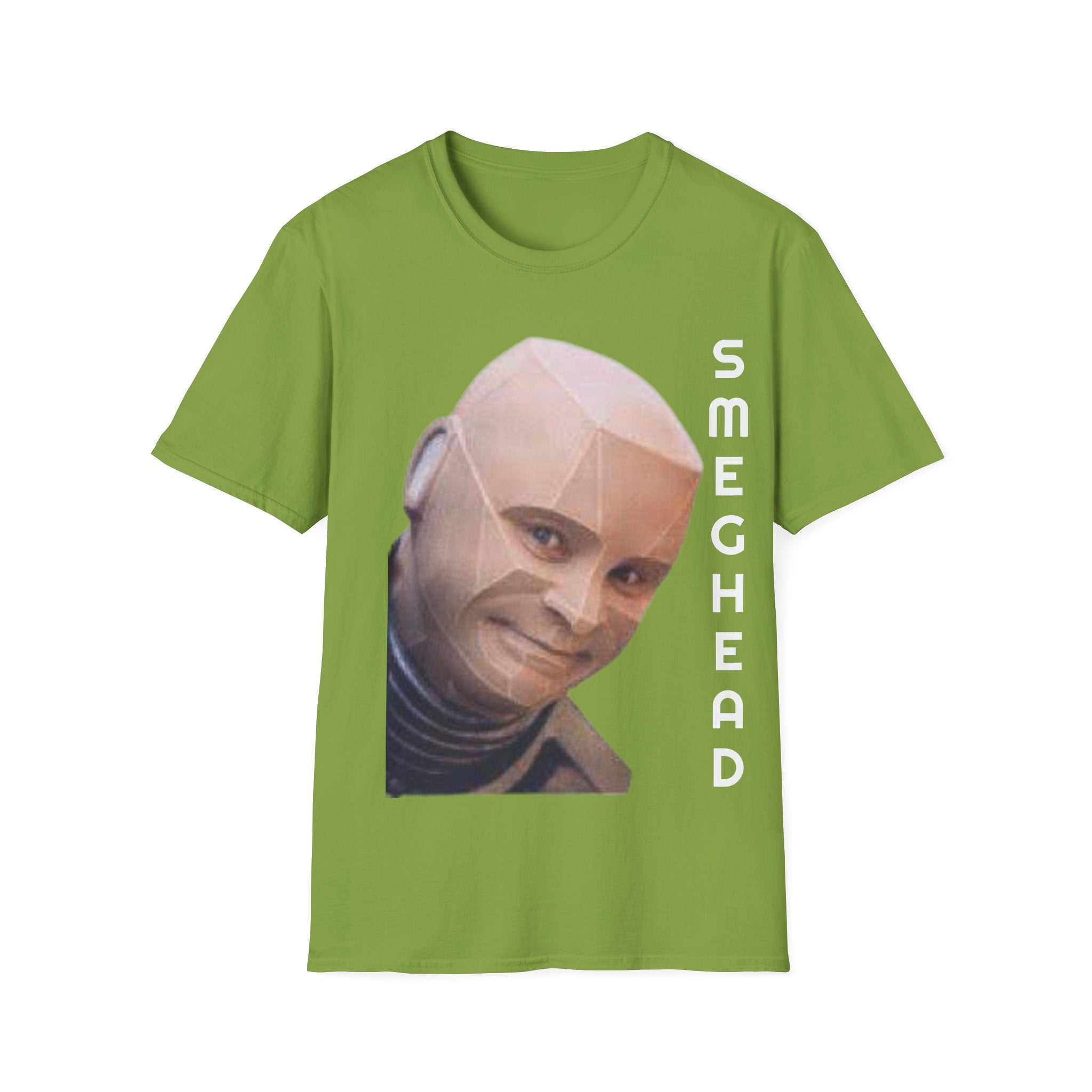Red Dwarf inspired Kryten Smeghead funny Unisex Softstyle T-Shirt