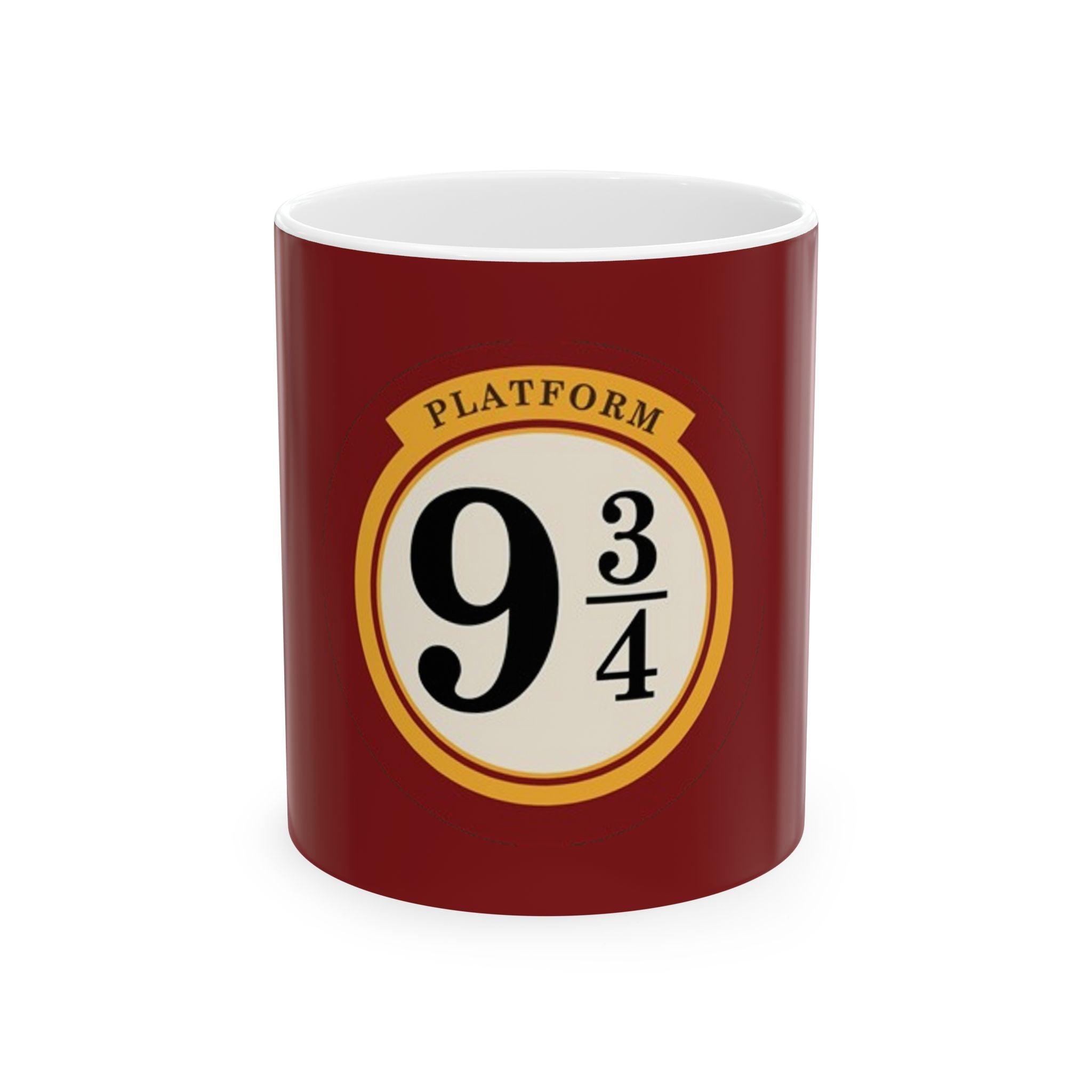 Platform 9 3/4 Harry Potter Hogwarts express inspired Ceramic Mug 11oz