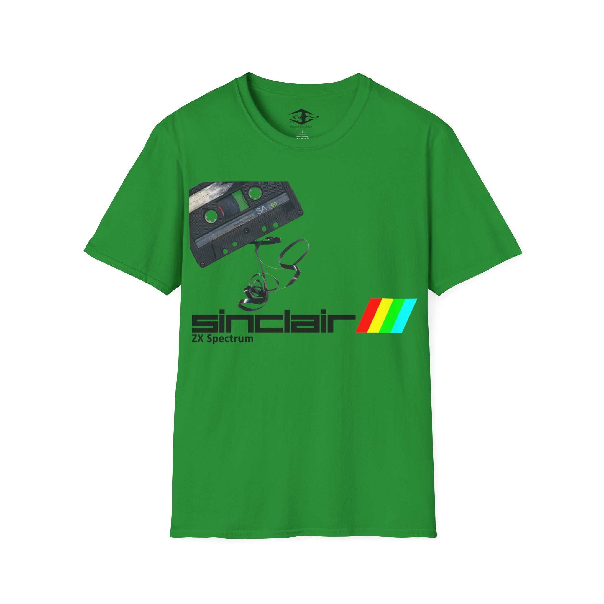 Retro Gamers ZX Spectrum Unisex Softstyle funny T-Shirt