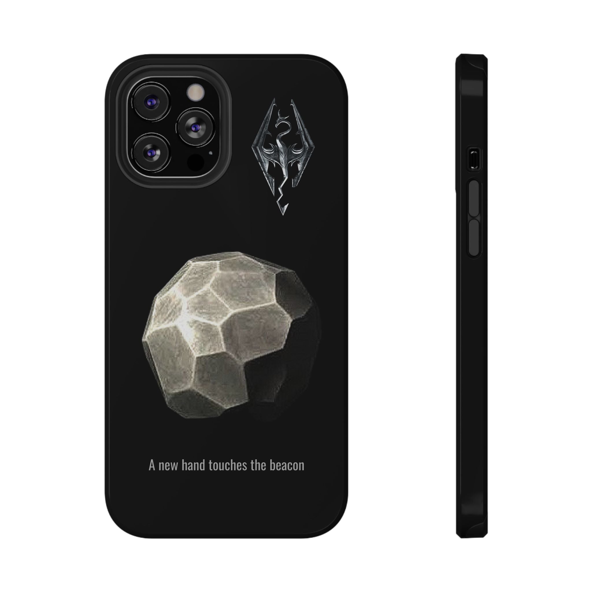Dragonborn Meridias beacon, A new hand touches the beacon Impact-Resistant Cases