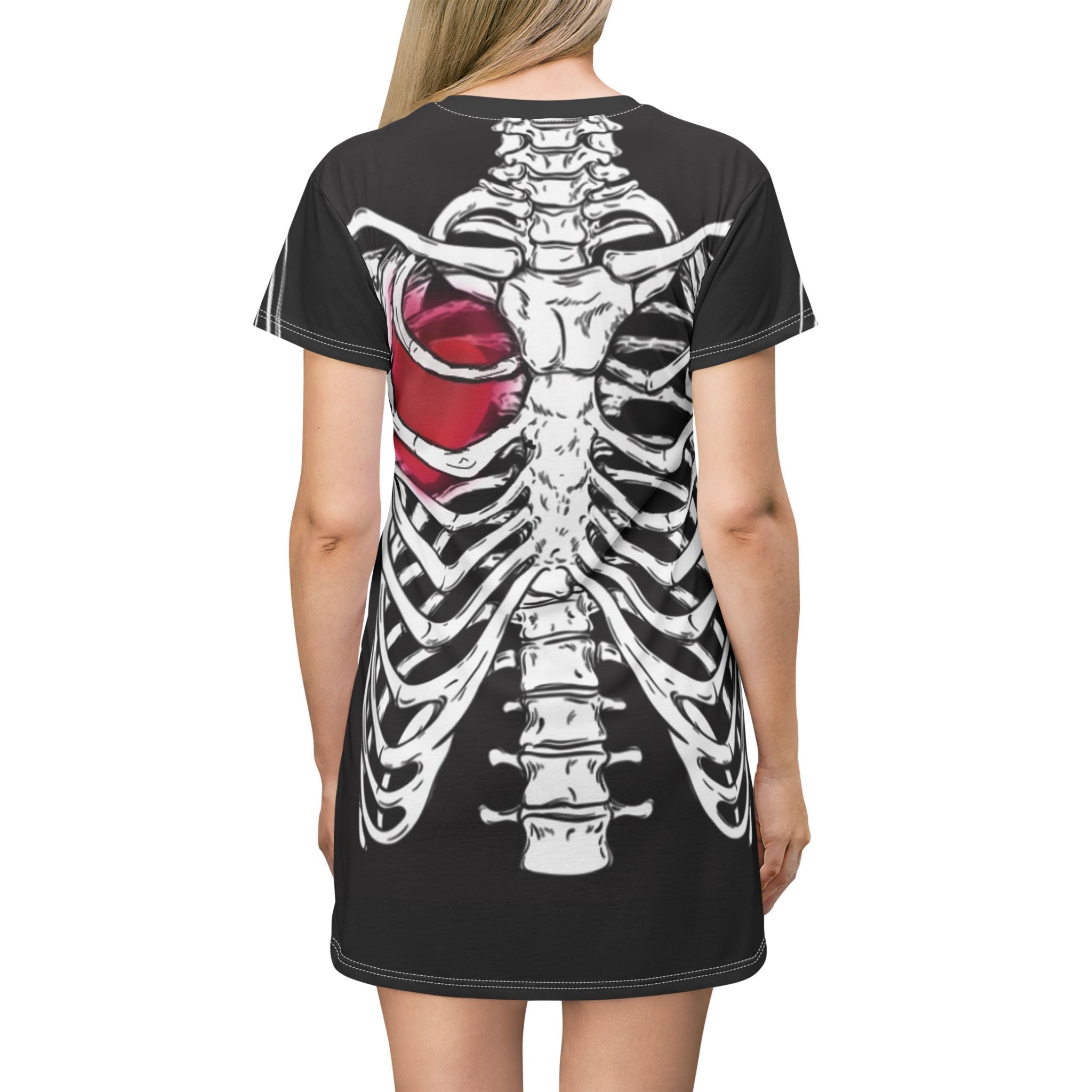 Halloween skele t-shirt<3