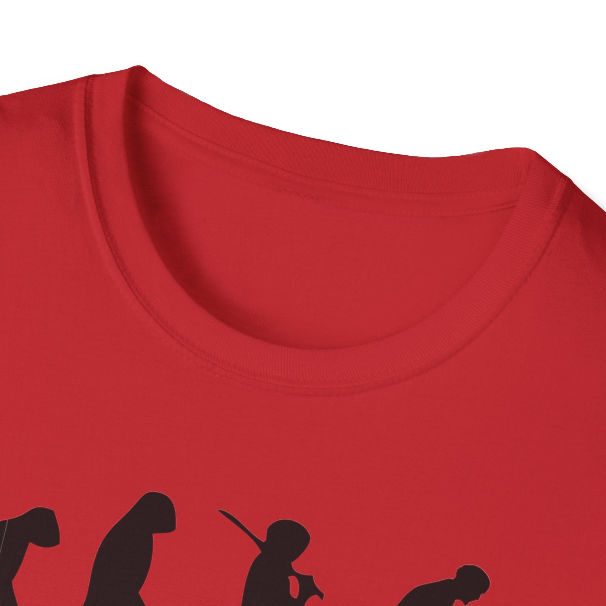 Cat Lover evolution Unisex Softstyle T-Shirt
