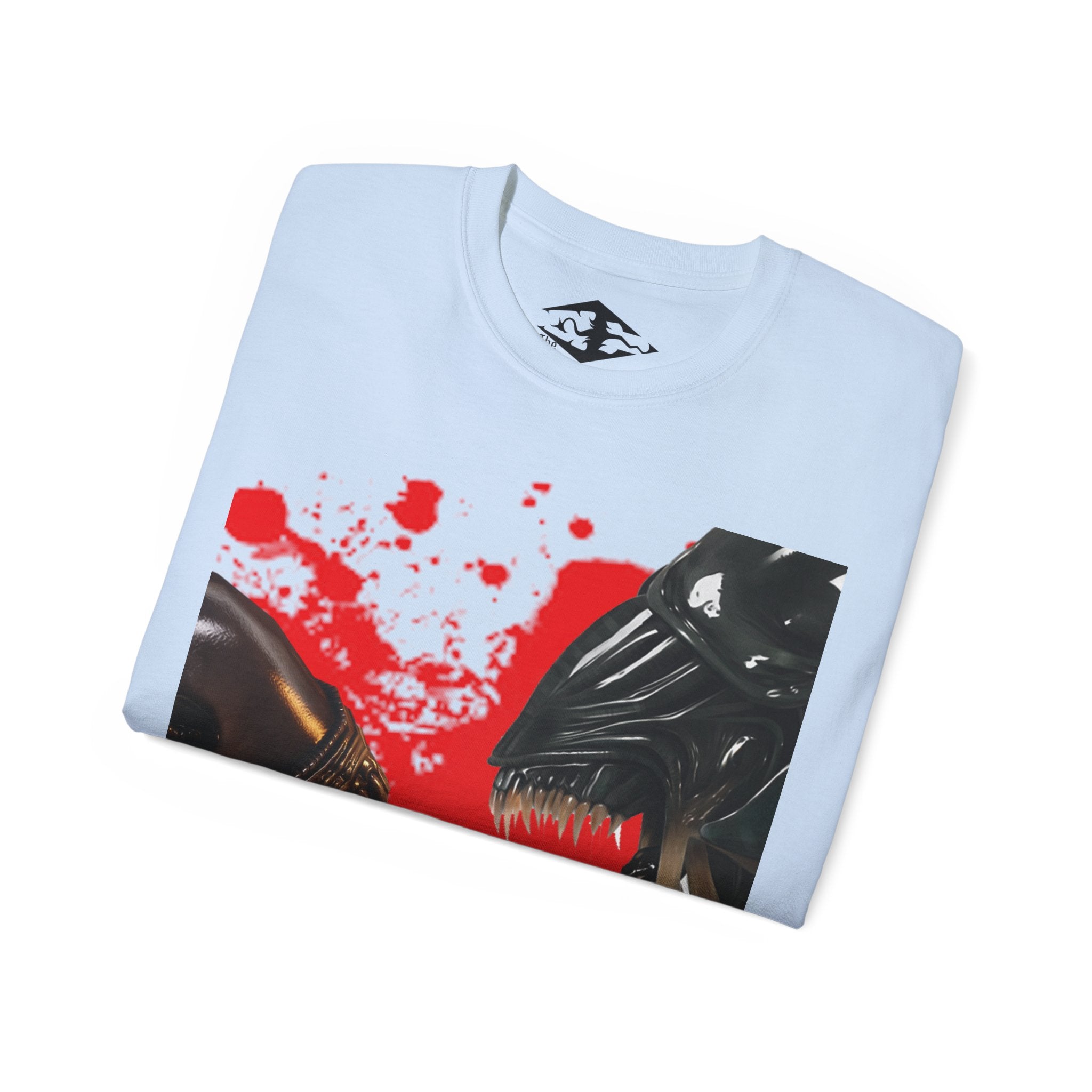 Aliens 'Love at first bite' Funny Unisex Ultra Cotton Tee
