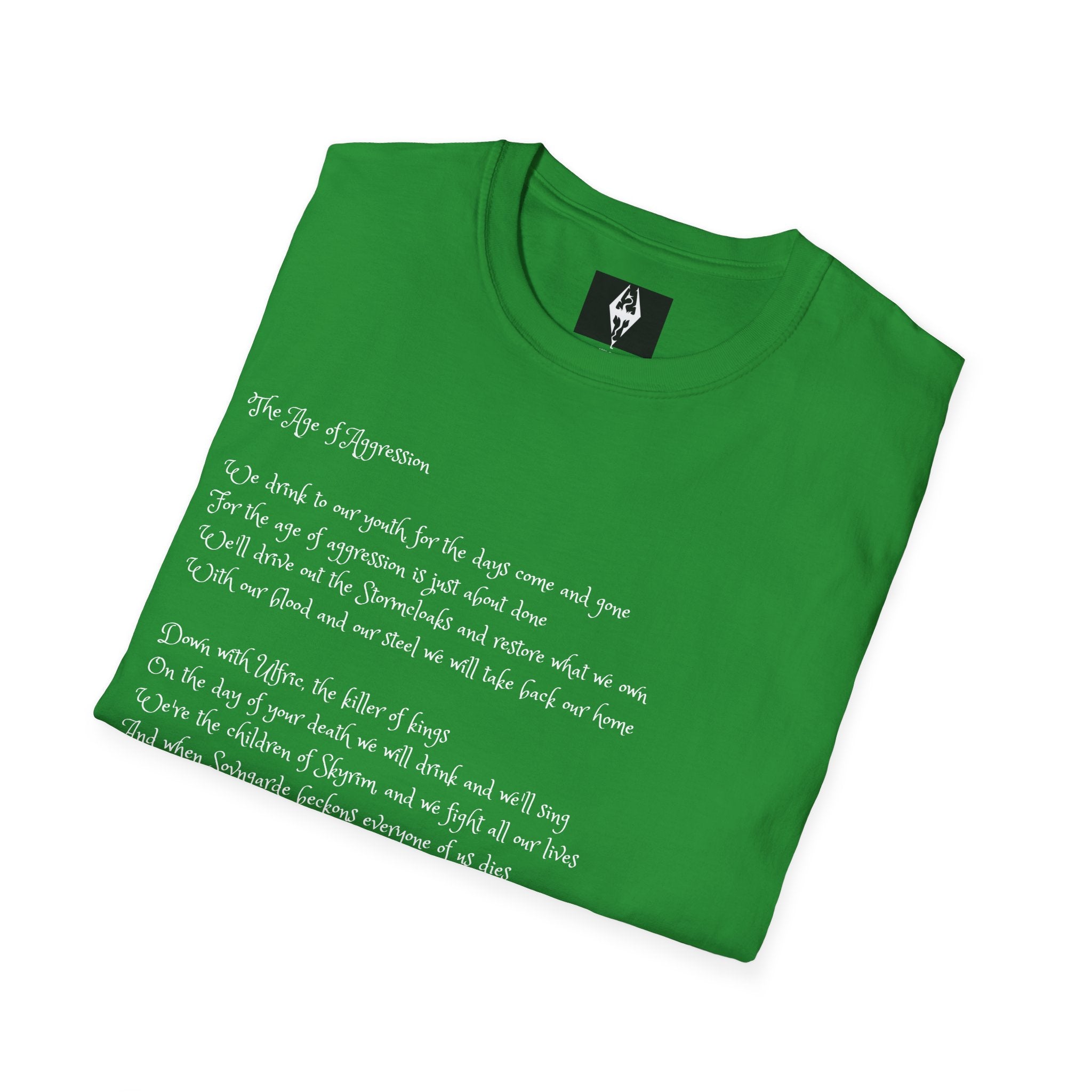 'The Age of Aggression' Unisex Softstyle T-Shirt