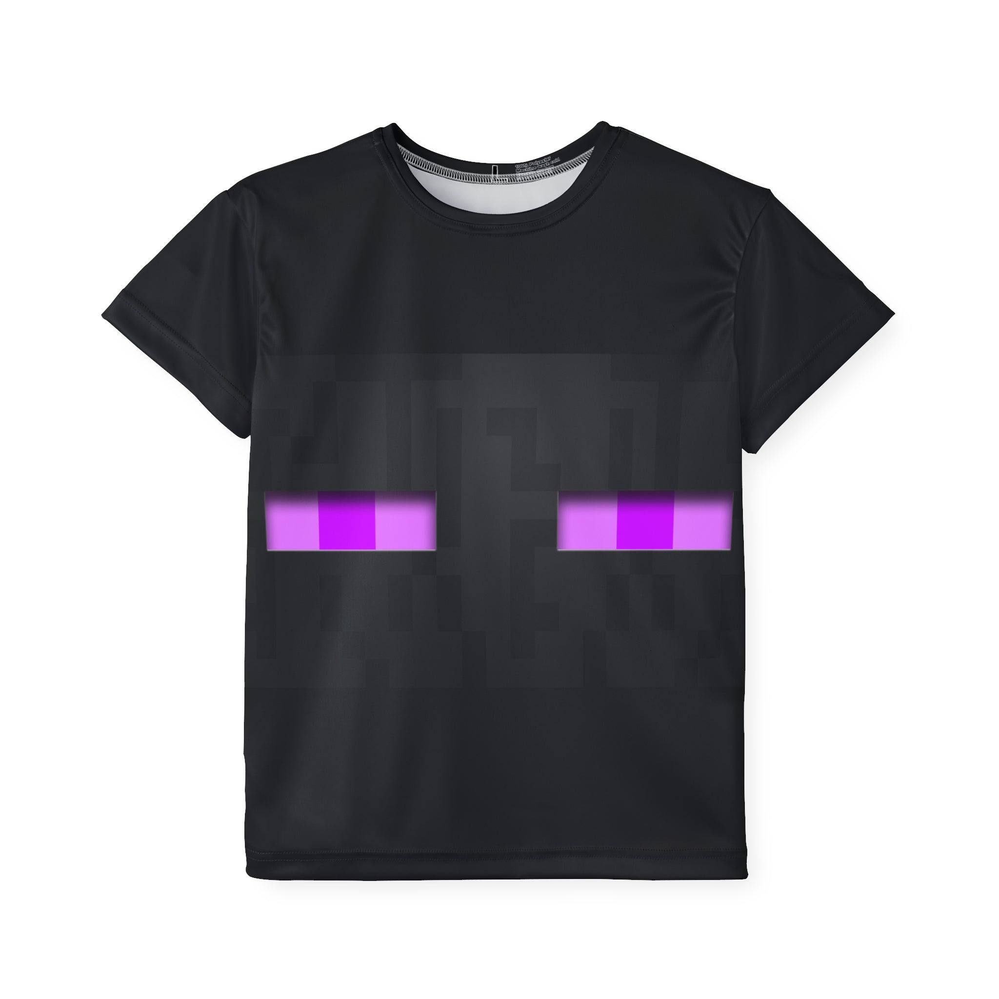 Minecraft Enderman inspired Kids Unisex Sports Jersey (AOP) perfect for Halloween