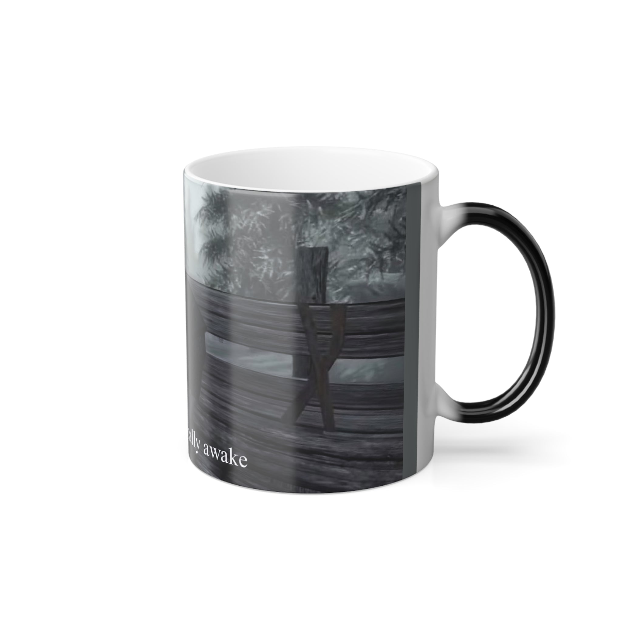 Dragonborn inspired Hey You You're finally awake Color Morphing Mug, 11oz