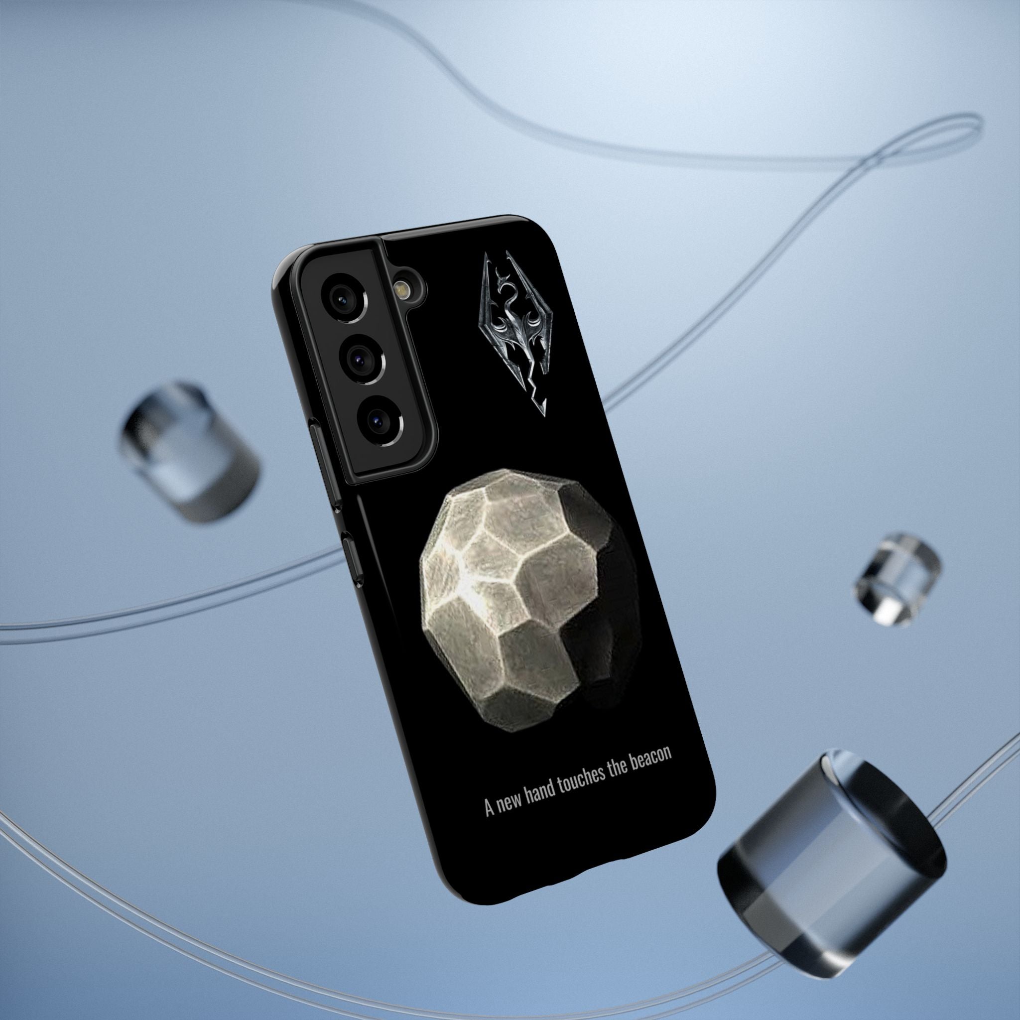 Dragonborn Meridias beacon, A new hand touches the beacon Impact-Resistant Cases