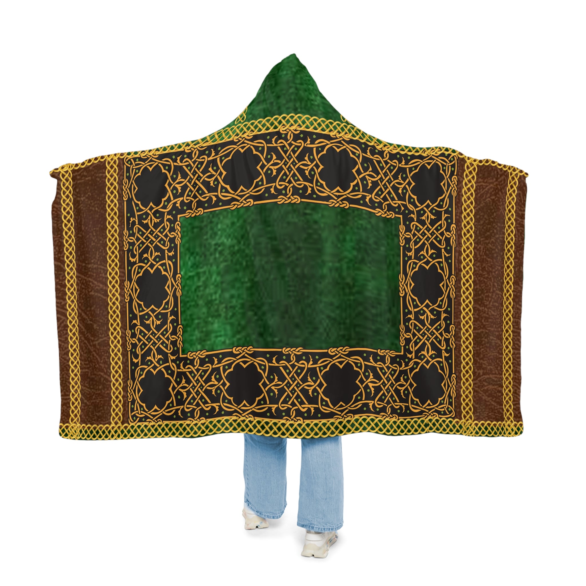 Lord of the Rings Inspired Hobbit shawl Snuggle Blanket
