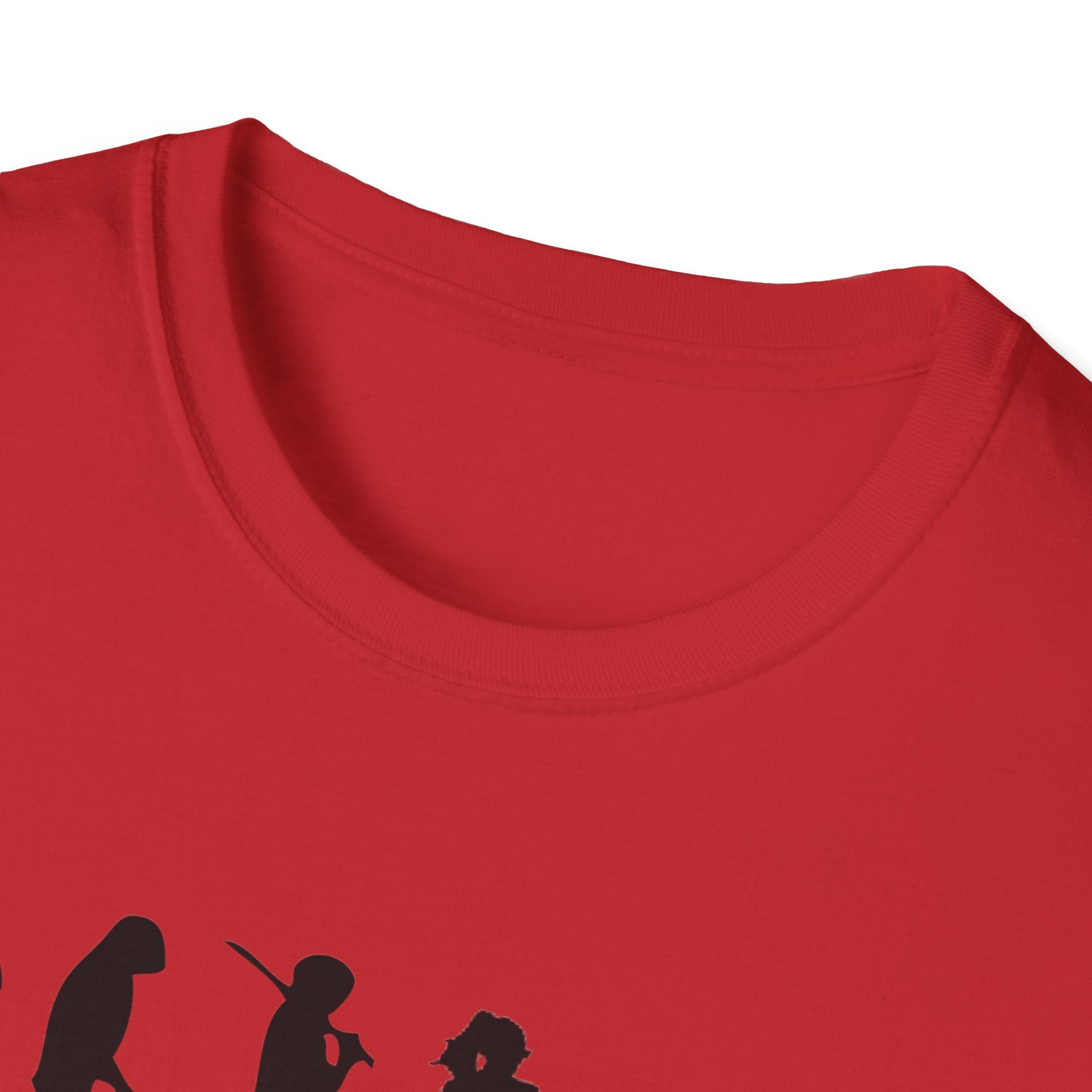 Dog walker evolution Unisex Softstyle T-Shirt