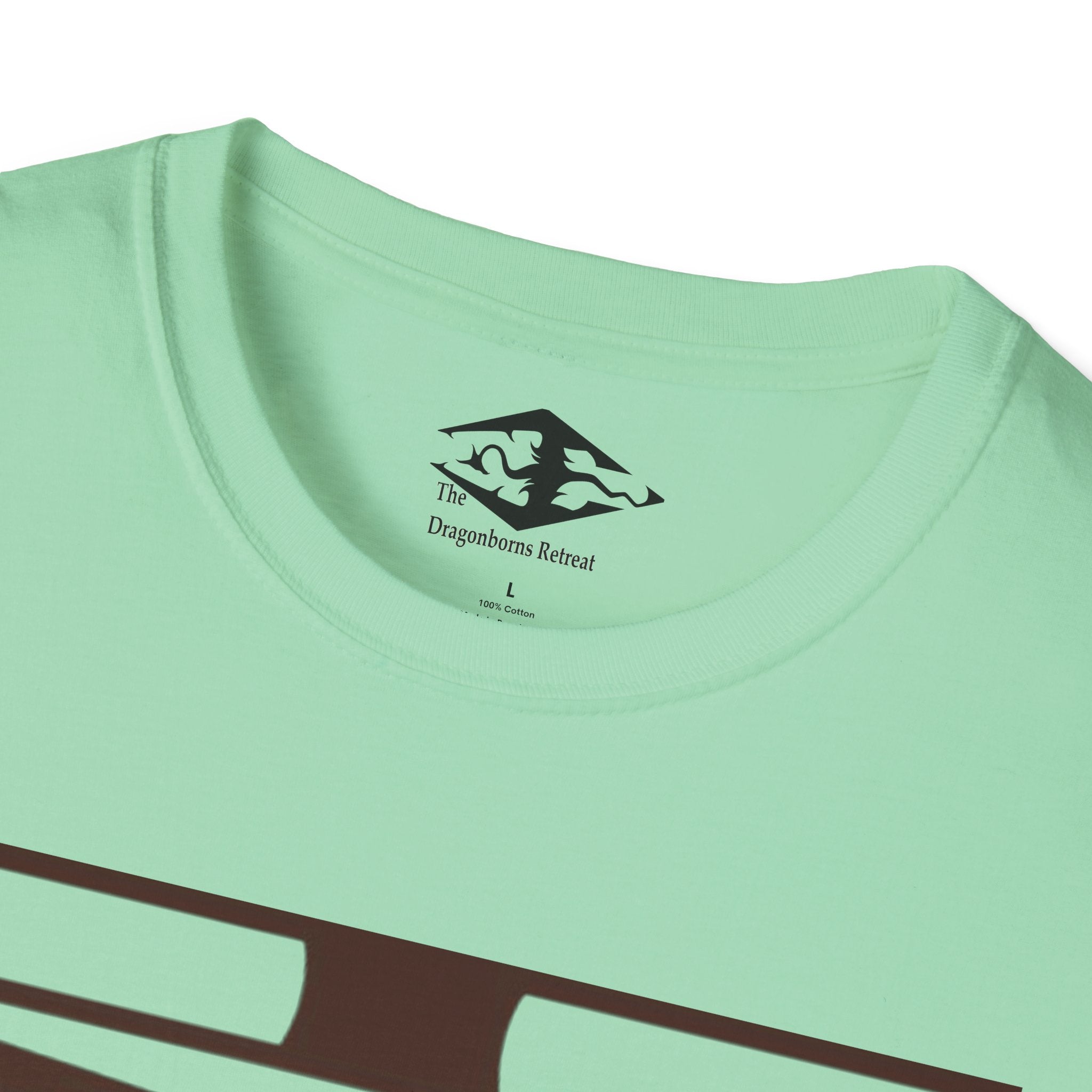 Travel Backgammon Board Unisex Softstyle T-Shirt (pieces not included)