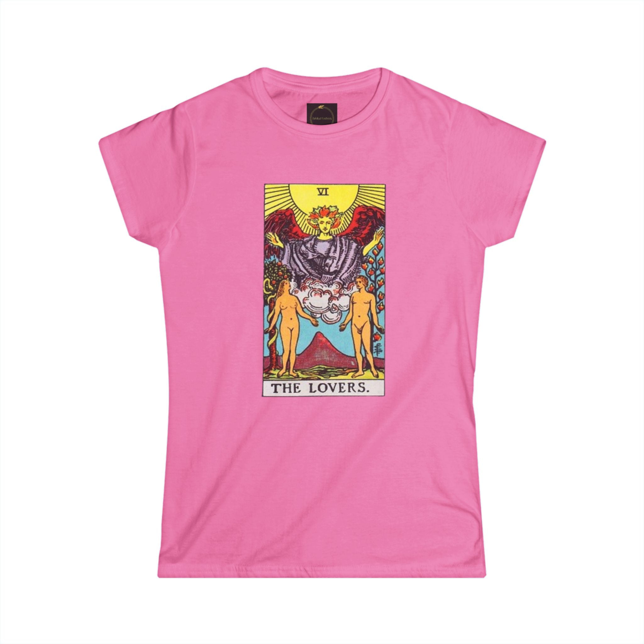 Women's Tee - Tarot Card The Lovers - Spirituality Shirt