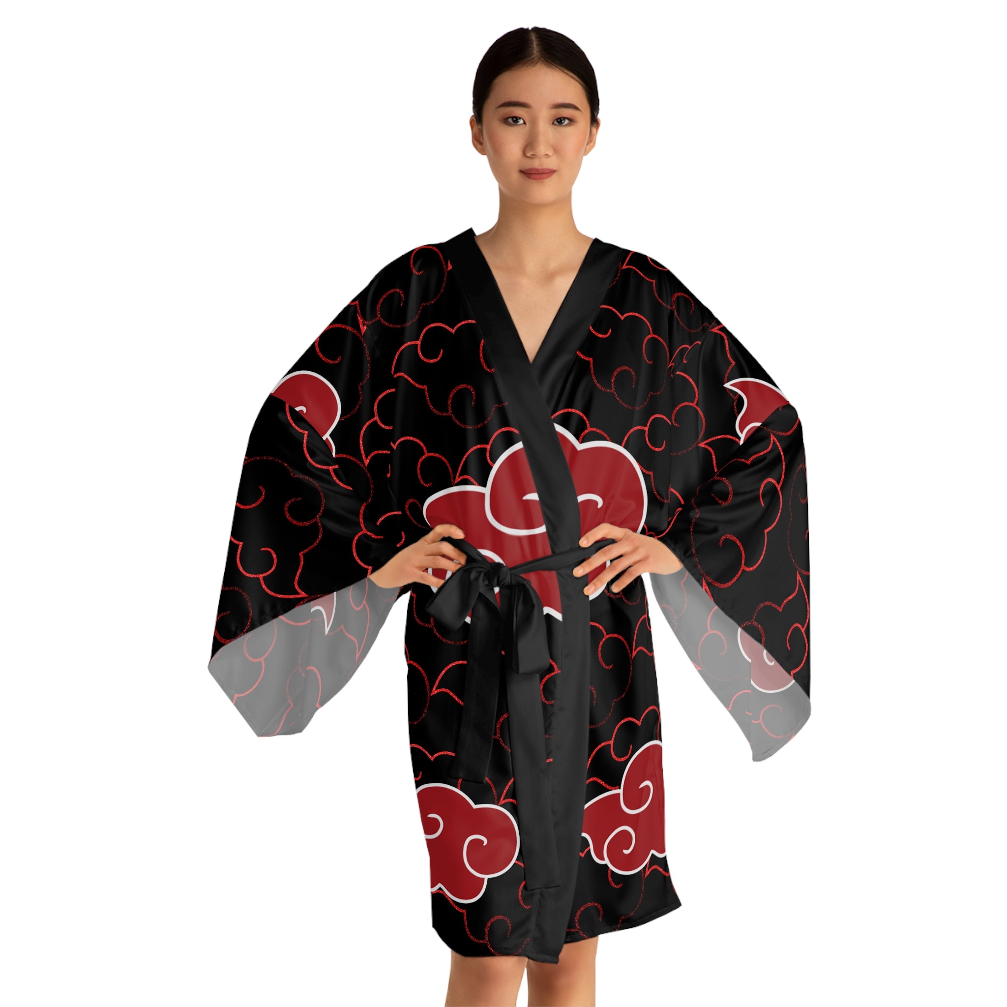 Akatsuki Long Sleeve Kimono Robe (AOP)
