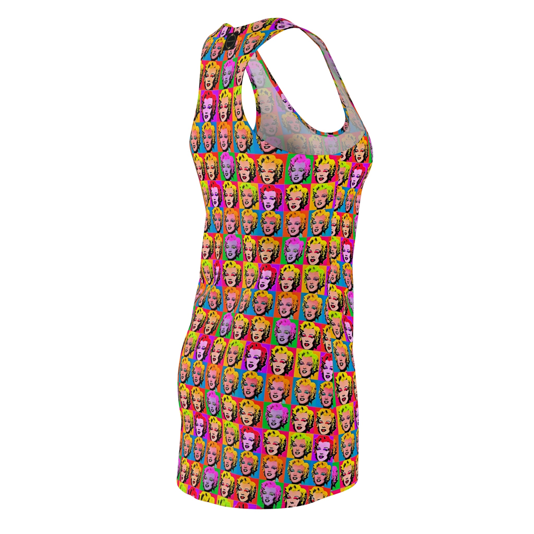 Racerback Dress Andy Warhol Marilyn Monroe Graphic Fabled Fashion
