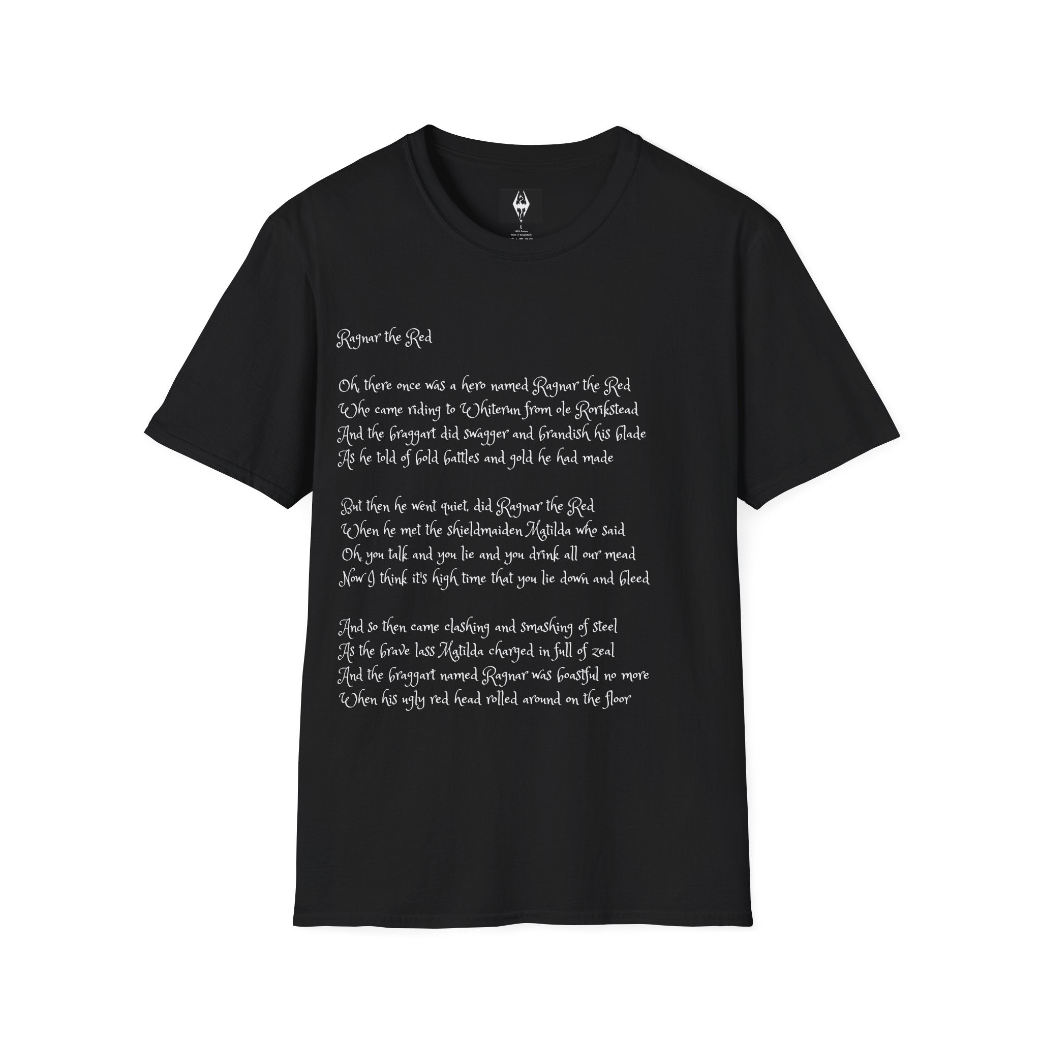 Dragonborn Ragnar the Red Unisex Softstyle T-Shirt