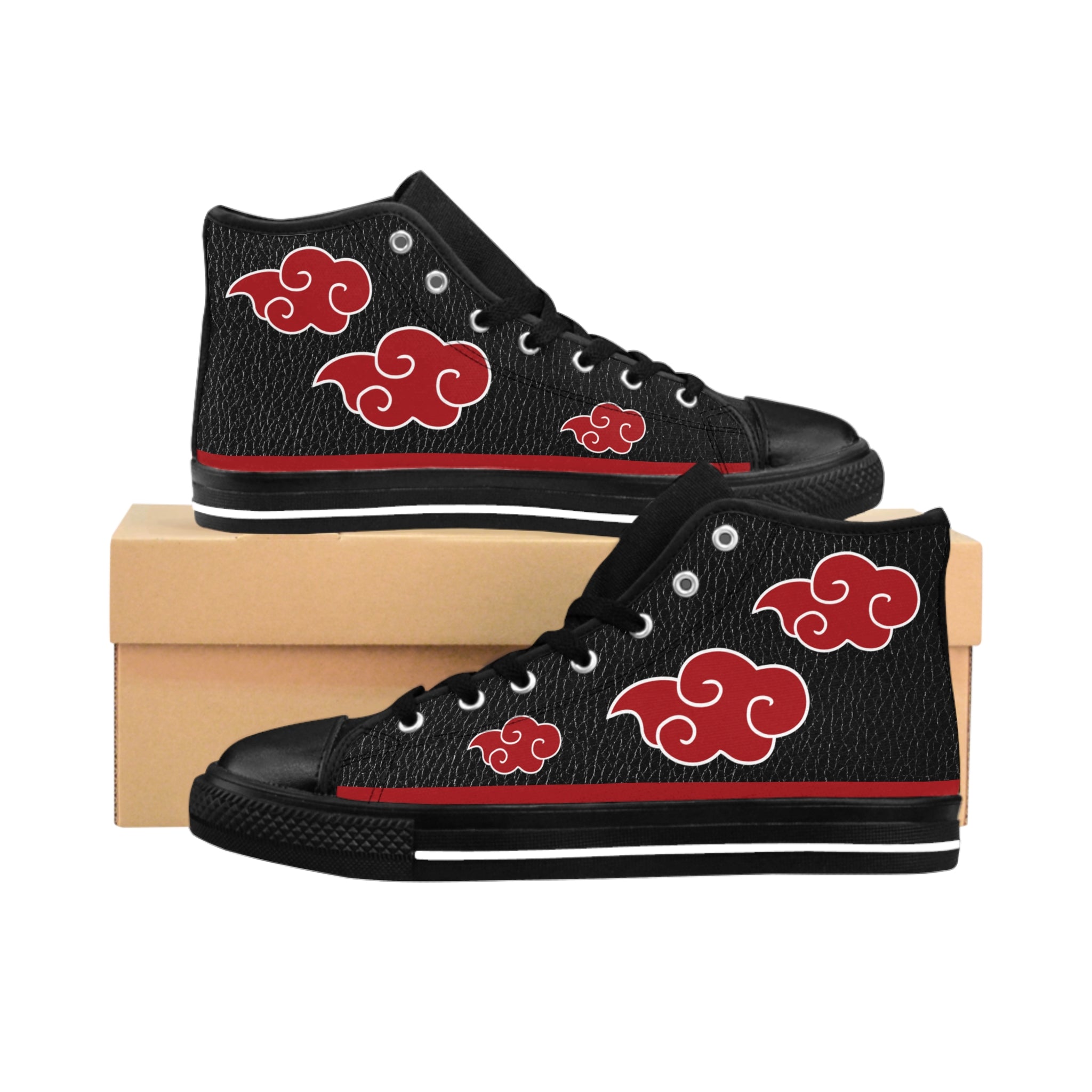 Fabled Fashion Akatsuki cloak Men's Classic hi-top Sneakers