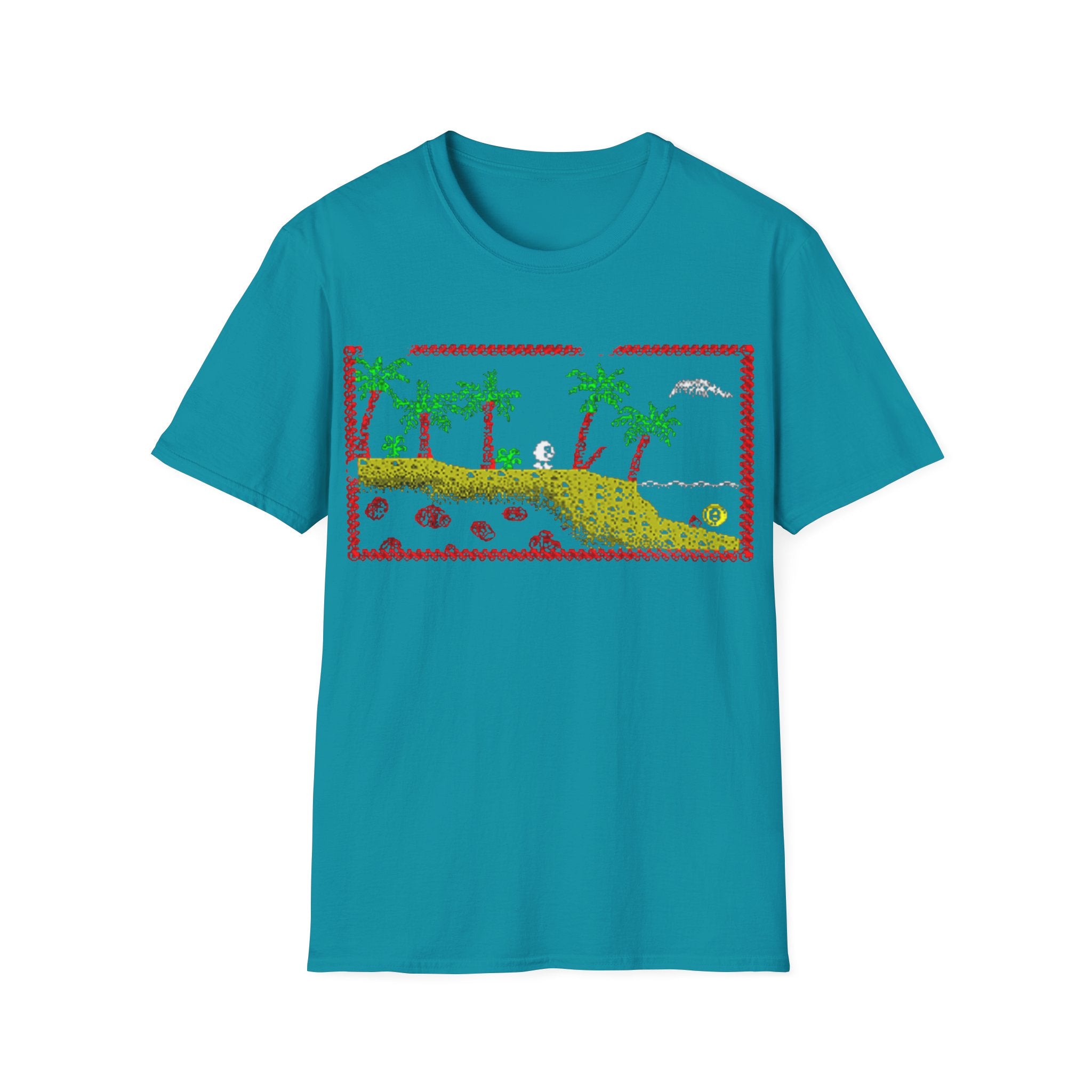 Dizzy Egg Retro Unisex Softstyle T-Shirt