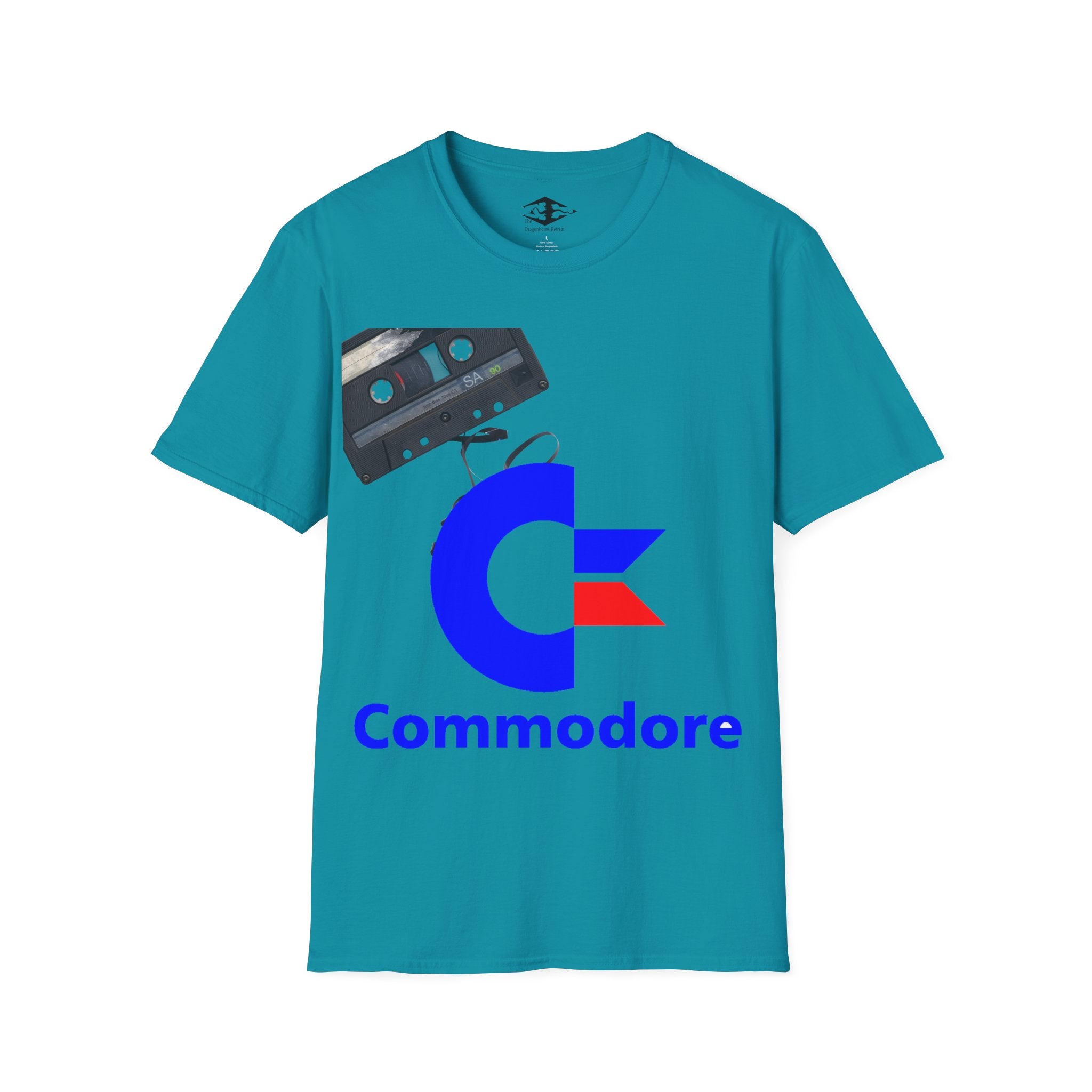 Retro Gamers Commodore 64 Unisex Softstyle funny T-Shirt