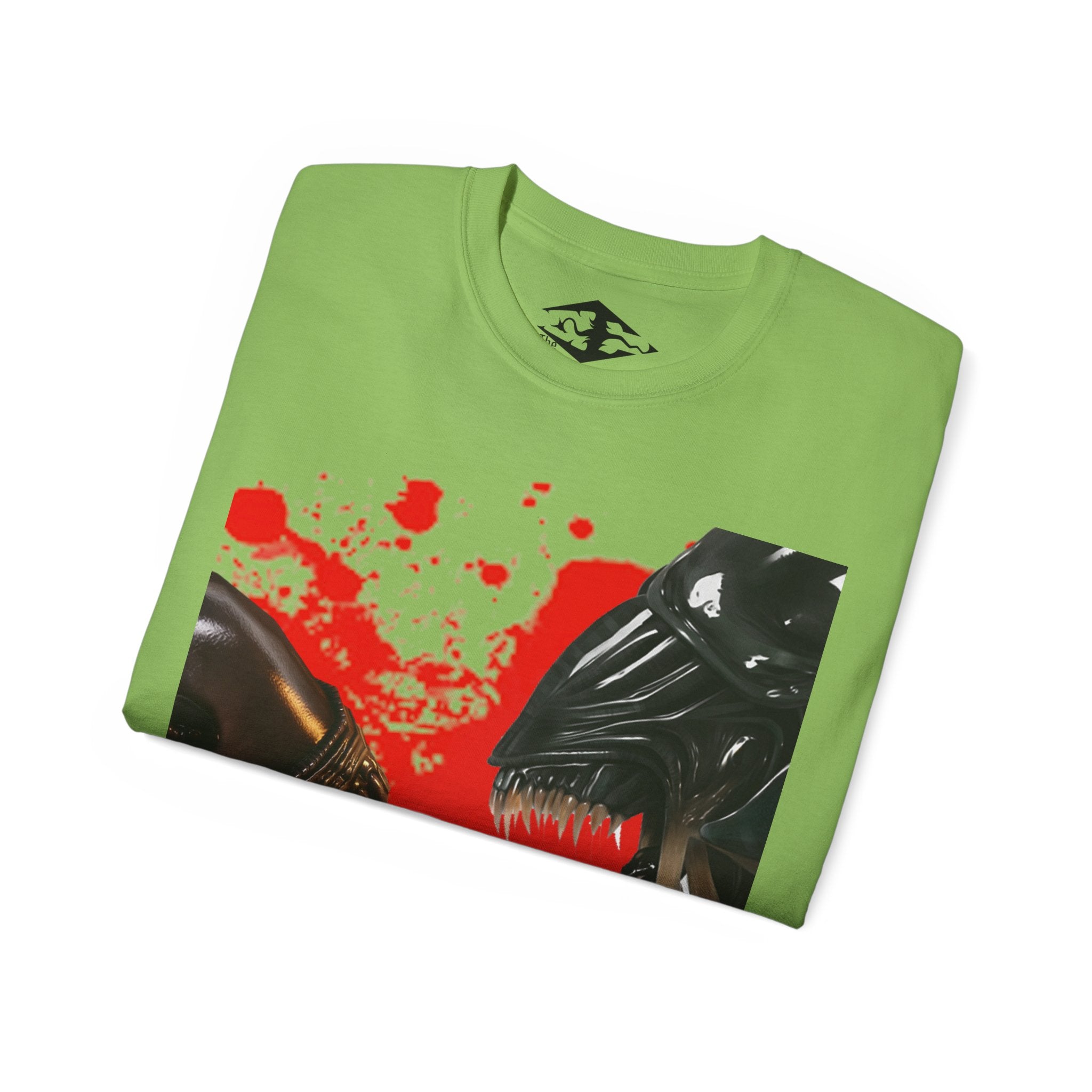 Aliens 'Love at first bite' Funny Unisex Ultra Cotton Tee