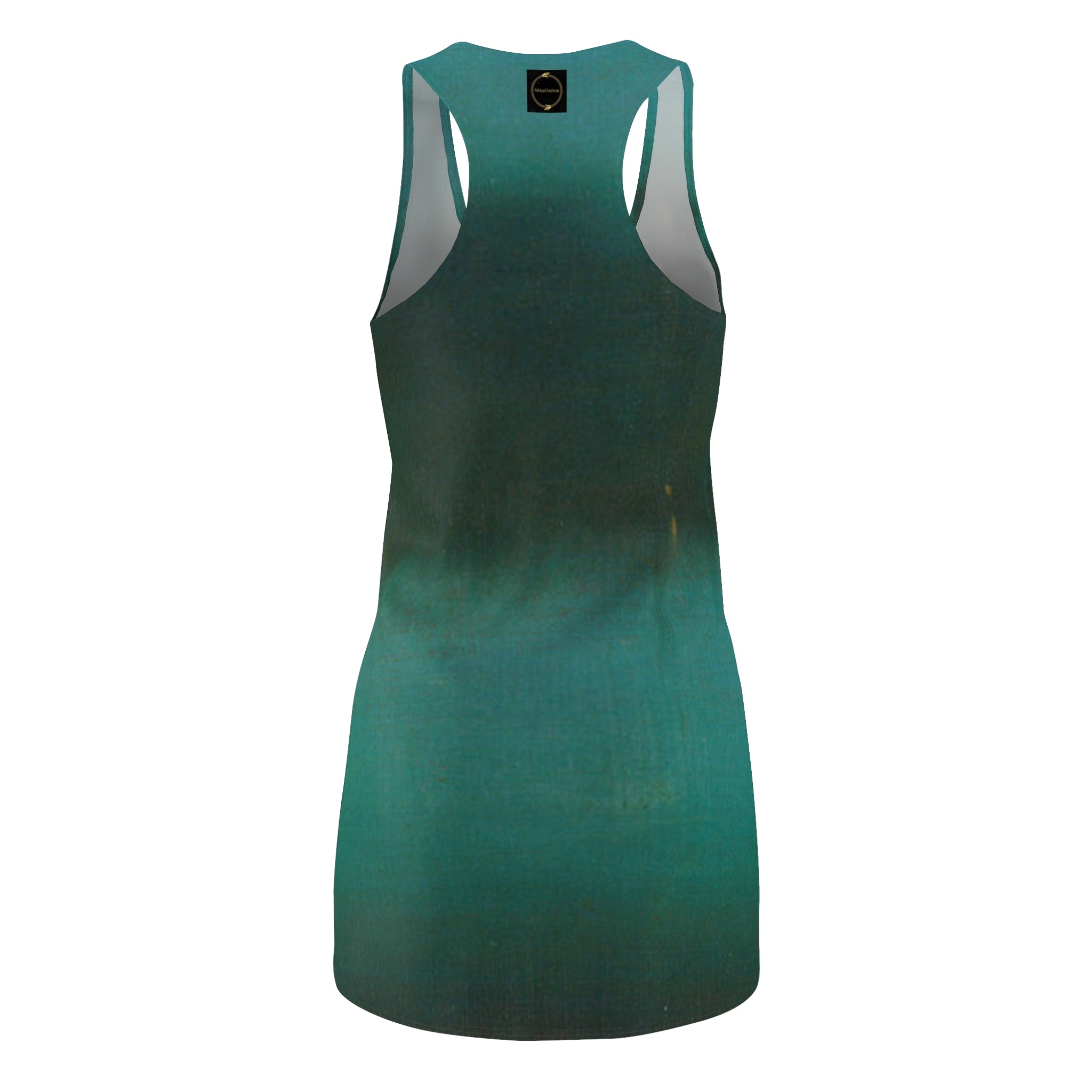 Fabled Fashion Nocturne by James Whistler inspired Women's Cut & Sew Racerback Dress (AOP)