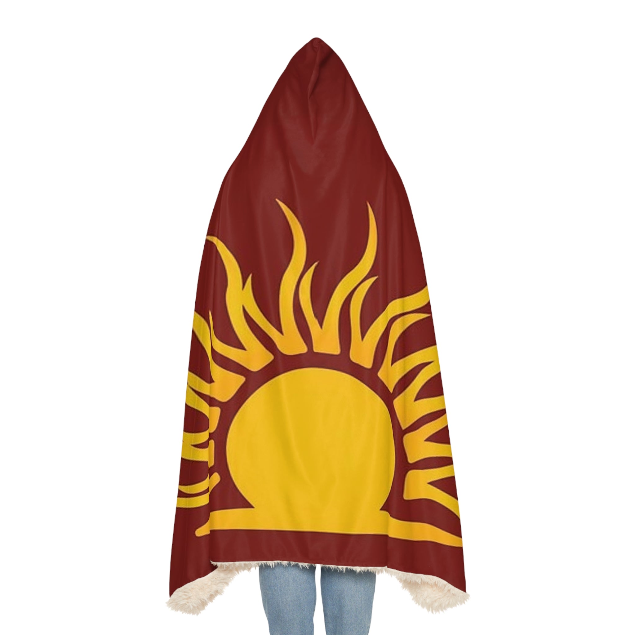 Dragonborn inspired 'Mythic Dawn' Robe Snuggle Blanket