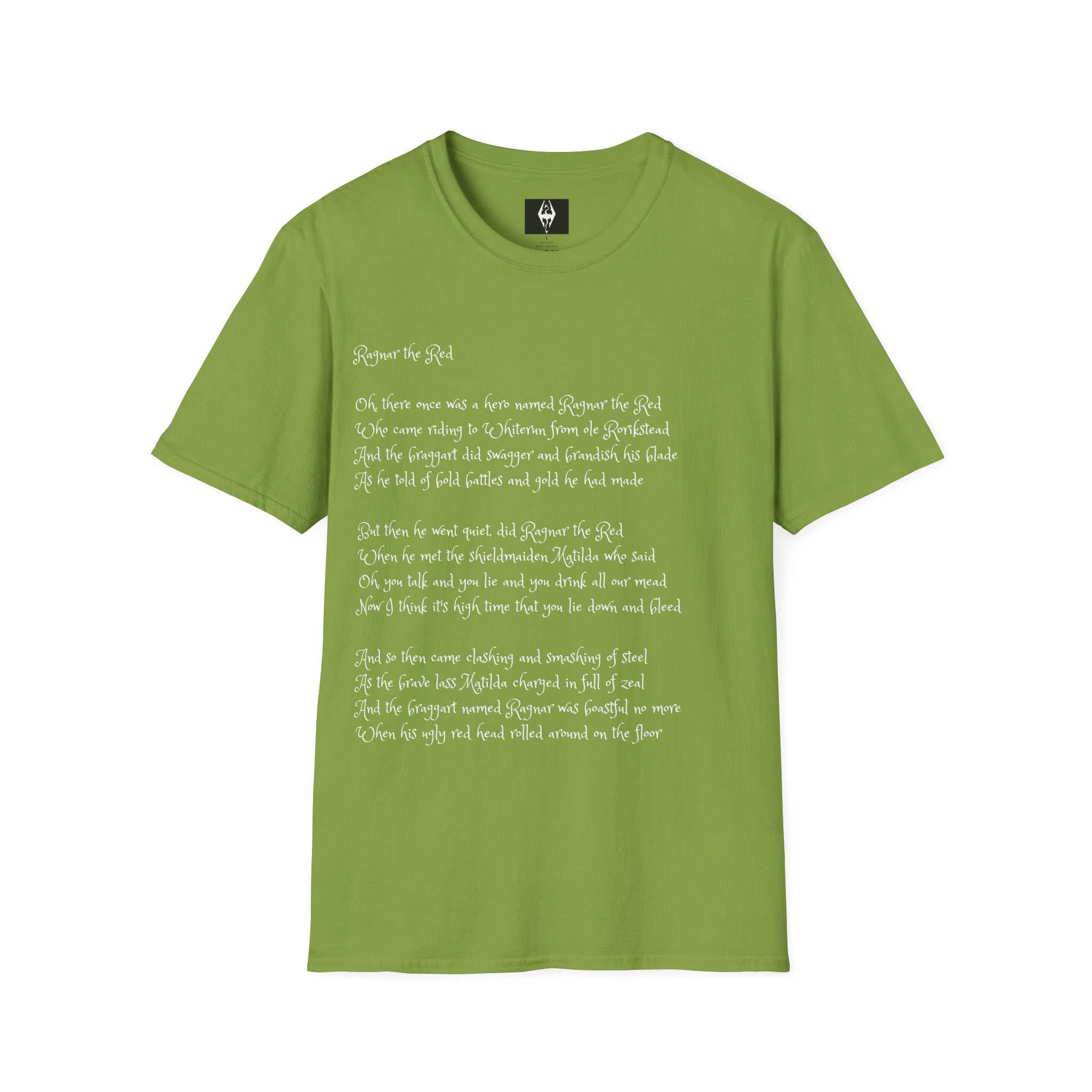 Dragonborn Ragnar the Red Unisex Softstyle T-Shirt