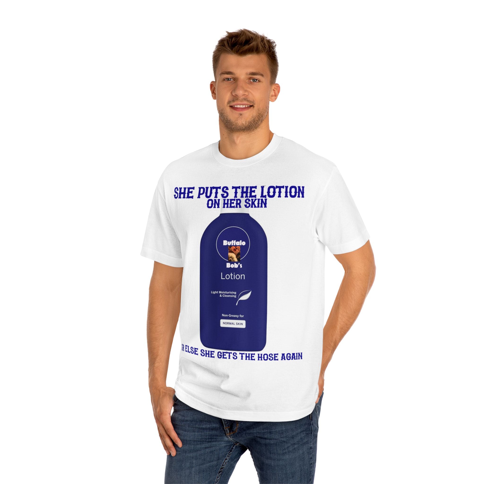 Tee Shirt - Buffalo Bill 'She puts the lotion on her skin' Silence of the Lambs Design