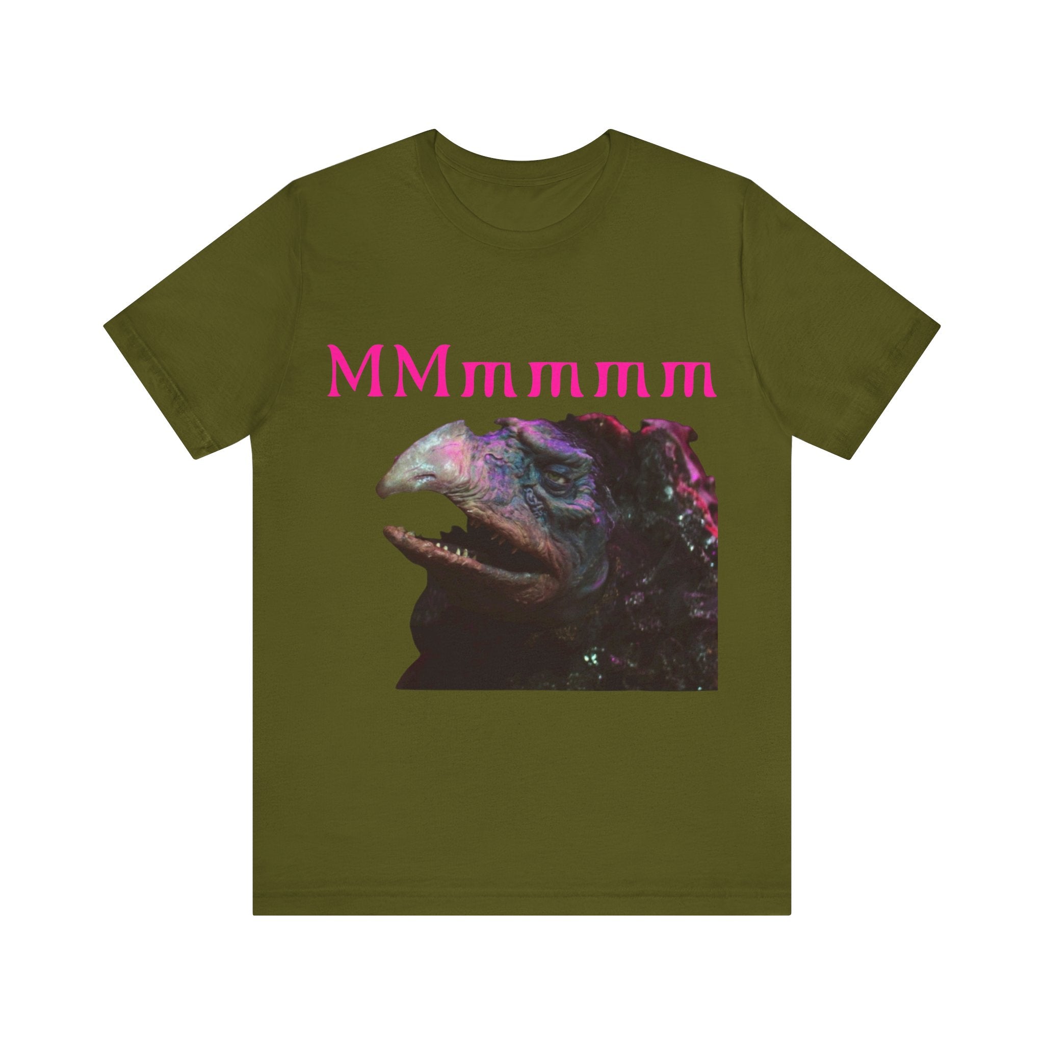 Dark Crystal inspired Skeksis 'MMmmmmm' funny Unisex Jersey Short Sleeve Tee