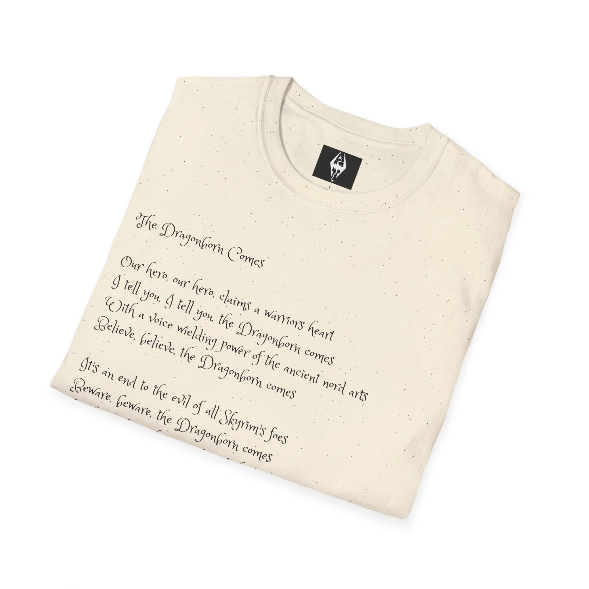 'The Dragonborn comes' Unisex Softstyle T-Shirt