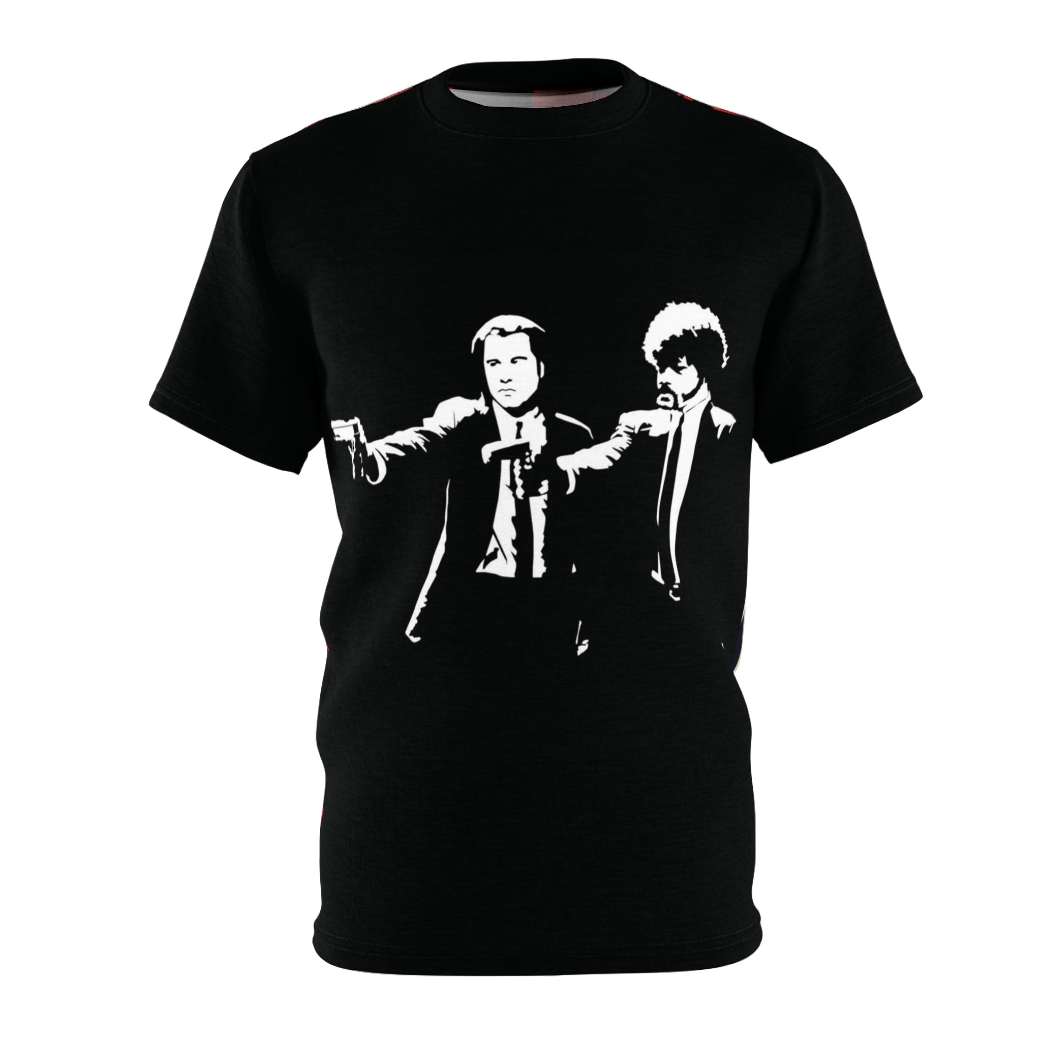 Pulp Fiction inspired Ezekiel 25:17  Unisex Cut & Sew Tee (AOP)