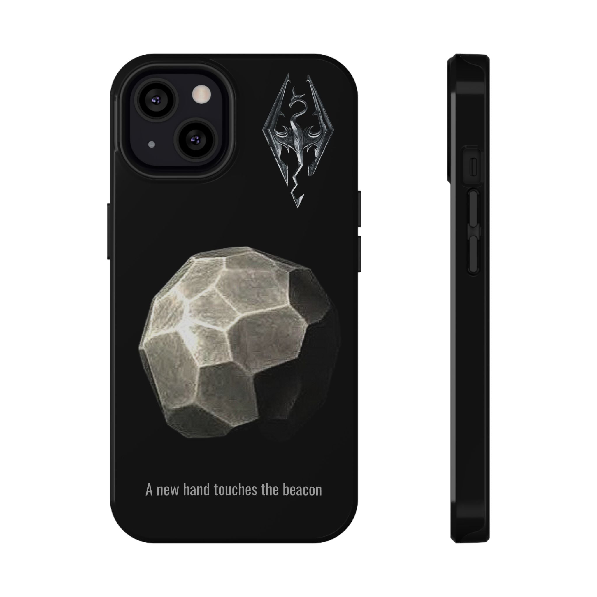 Dragonborn Meridias beacon, A new hand touches the beacon Impact-Resistant Cases