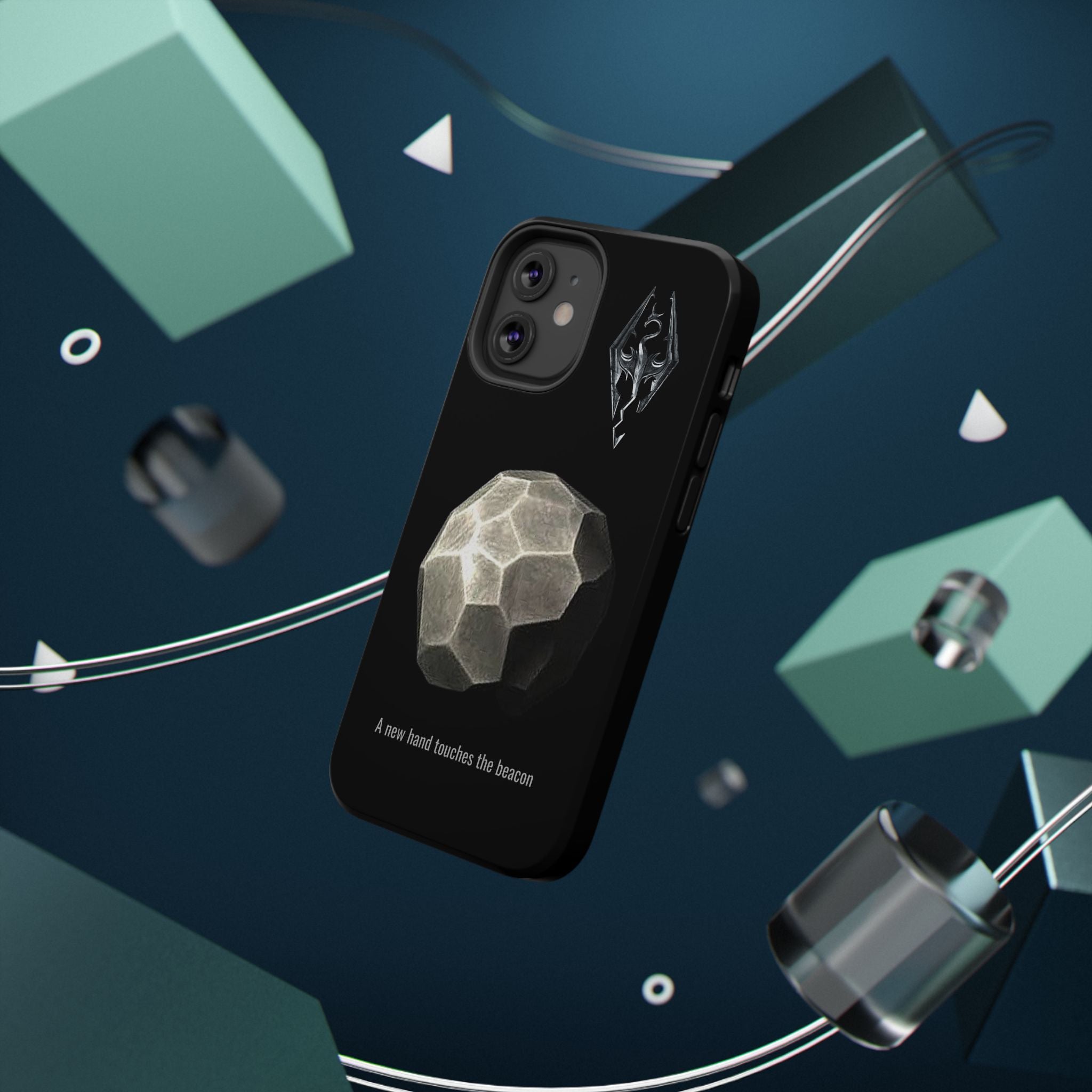 Dragonborn Meridias beacon, A new hand touches the beacon Impact-Resistant Cases