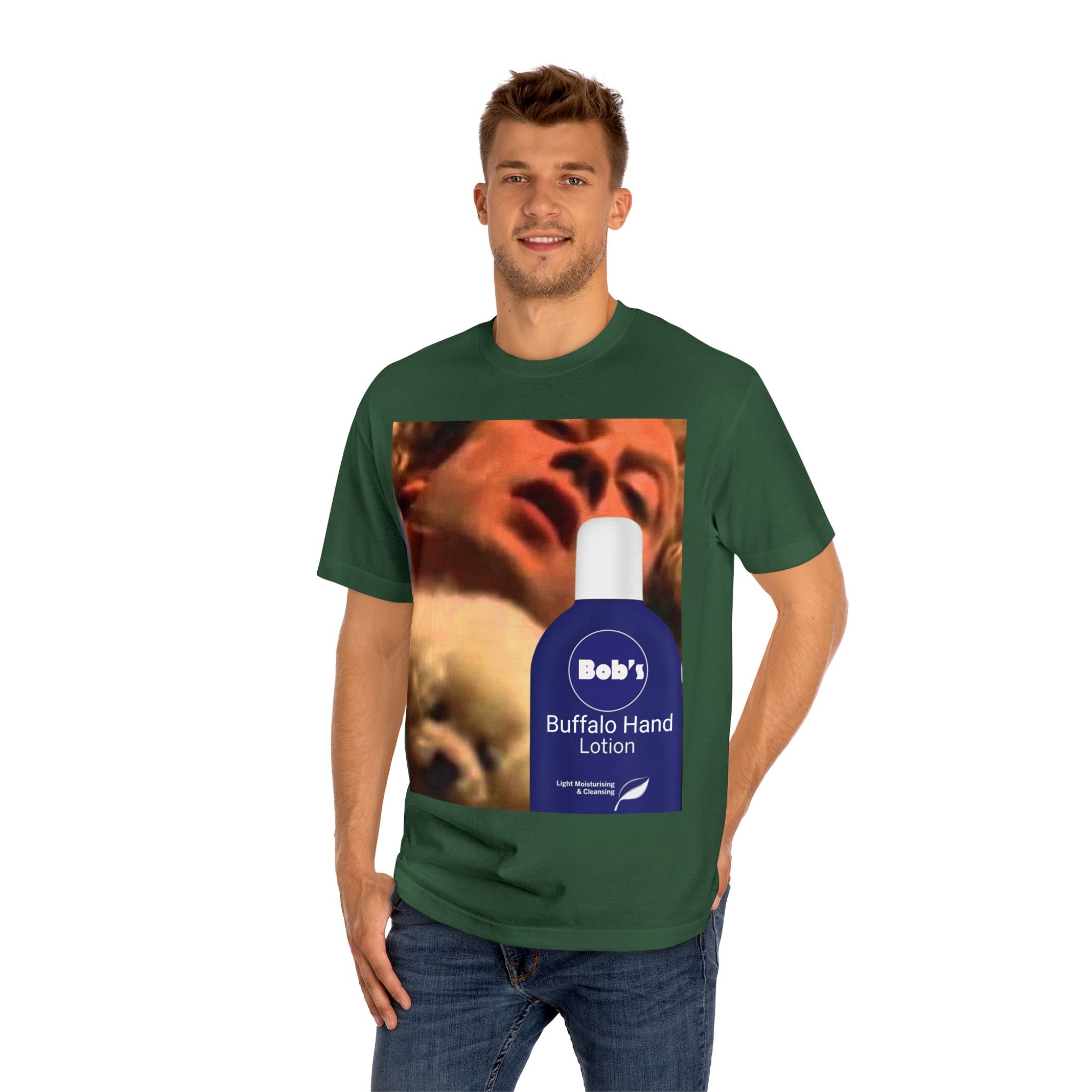 Silence of the lambs inspired Buffalo Bill 'She puts the lotion' funny Unisex Classic Tee