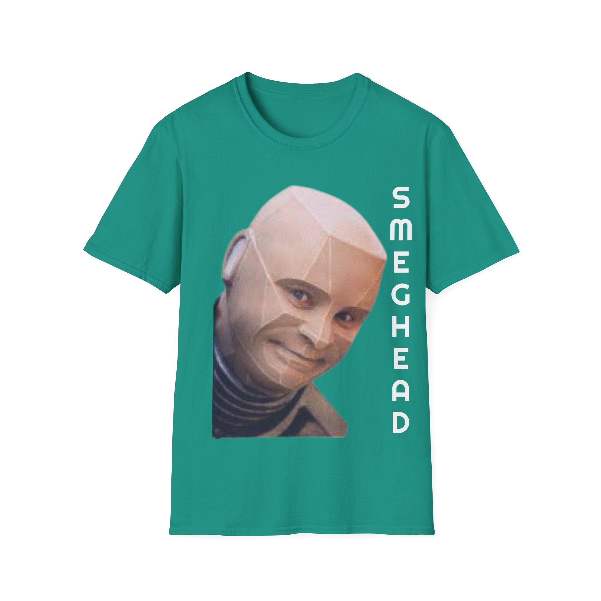 Red Dwarf inspired Kryten Smeghead funny Unisex Softstyle T-Shirt